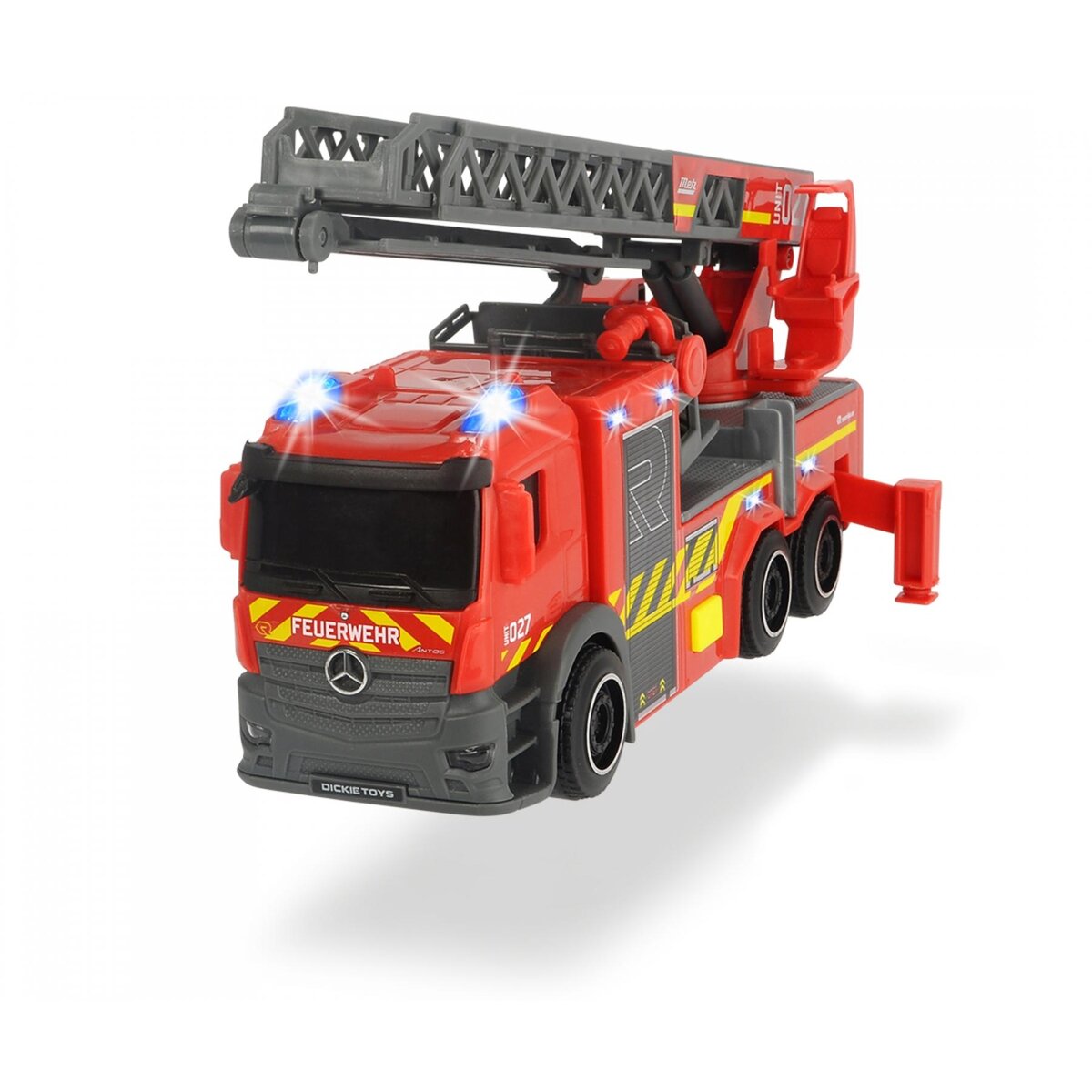 Dickie Toys City Fire Ladder Truck, 23 cm