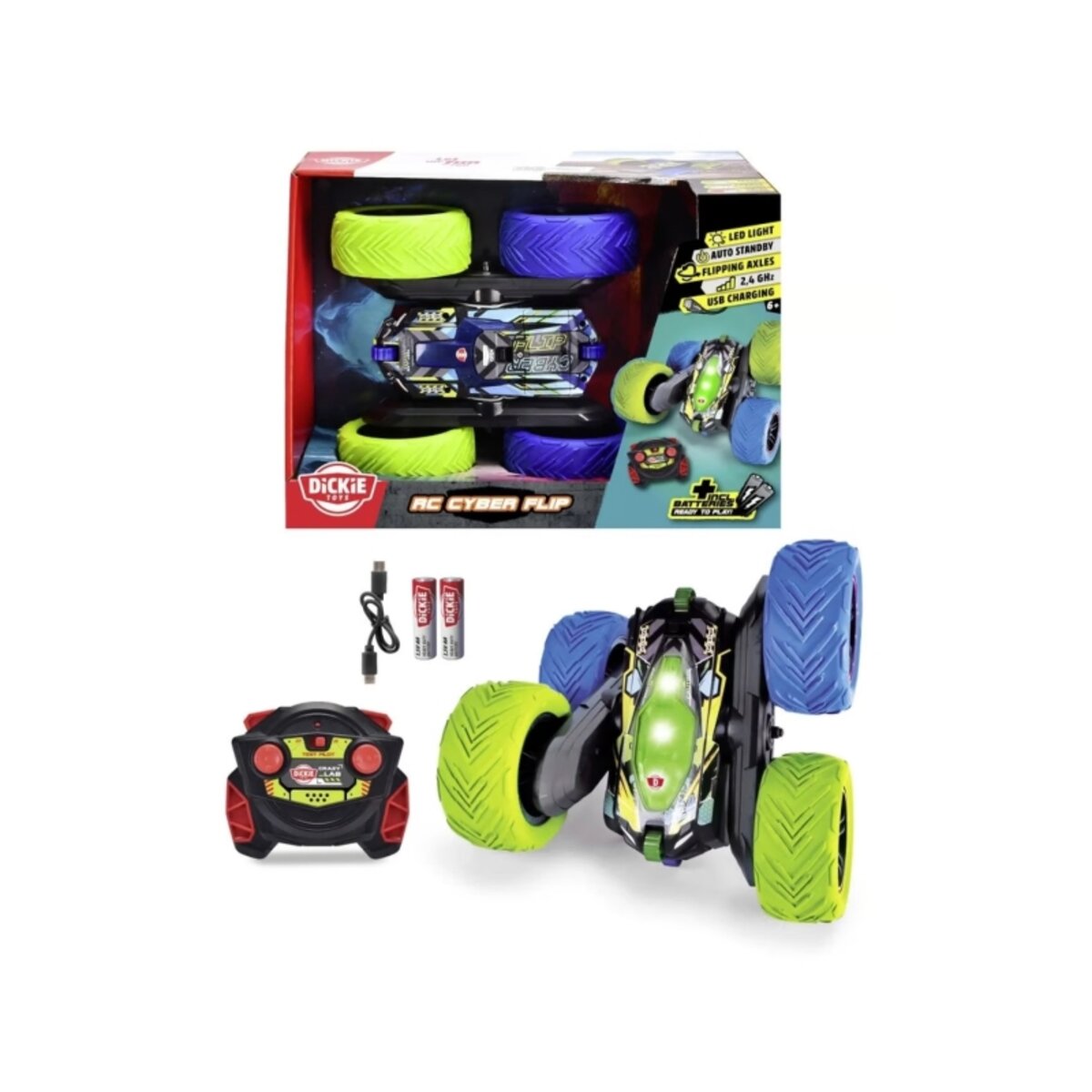Dickie Toys RC Cyber Flip