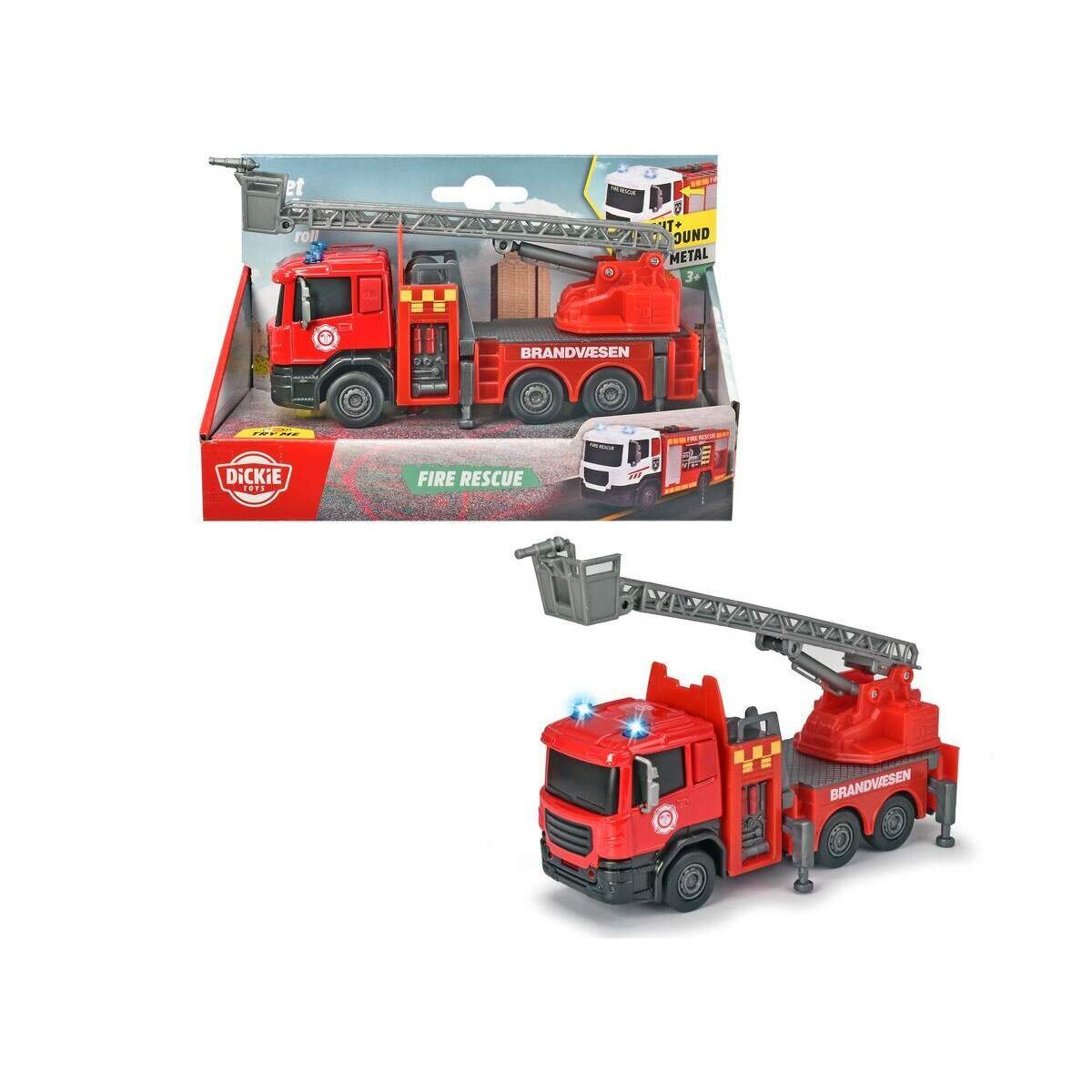 Dickie Toys Fire Rescue / Feuerwehrwagen, 1 Stück, 2-fach sortiert