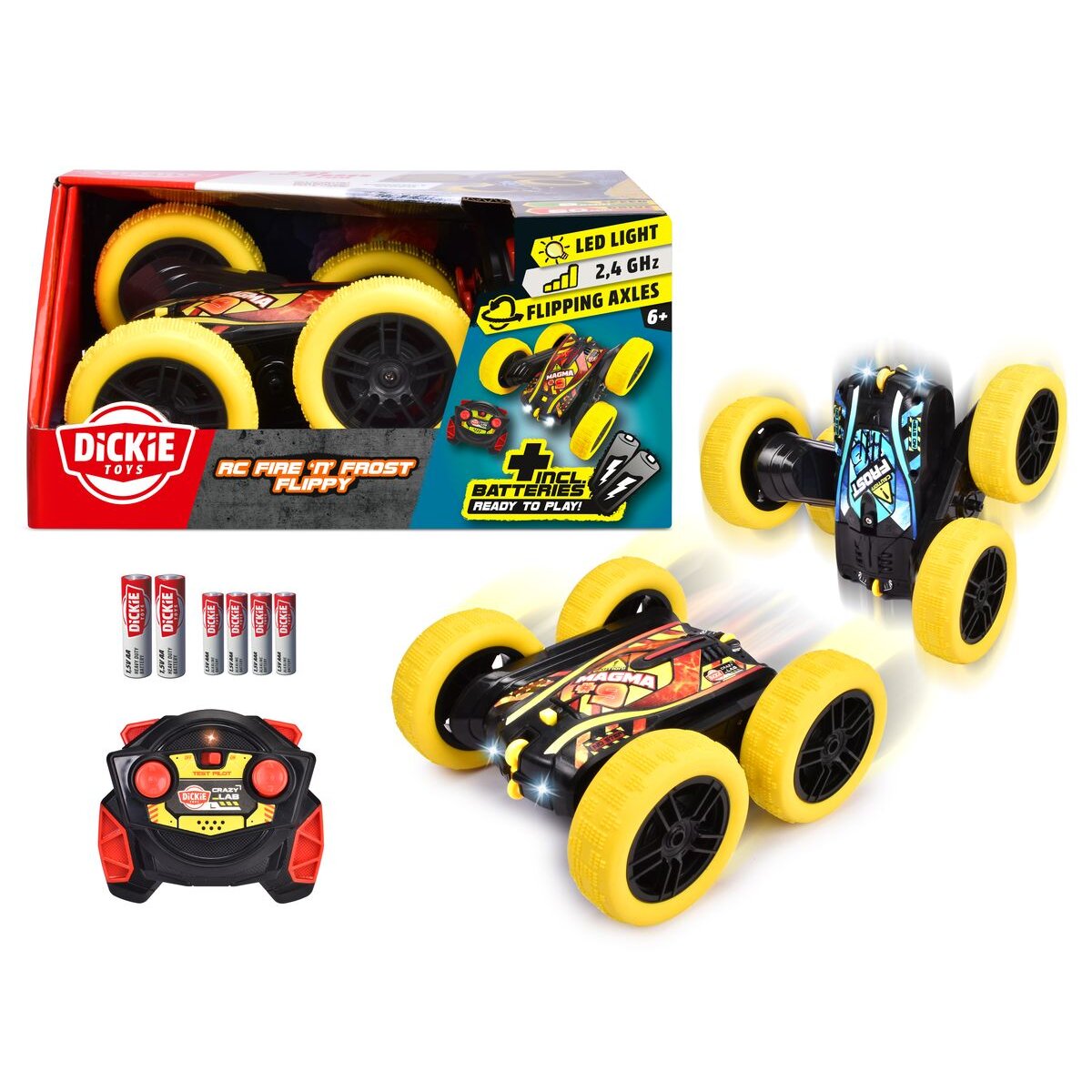 Dickie Toys RC Fire n Frost Flippy, RTR