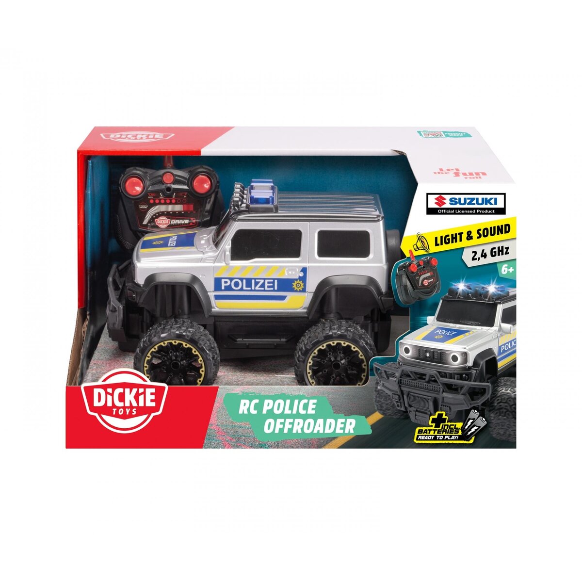 Dickie Toys RC Suzuki Jimny Police, RTR