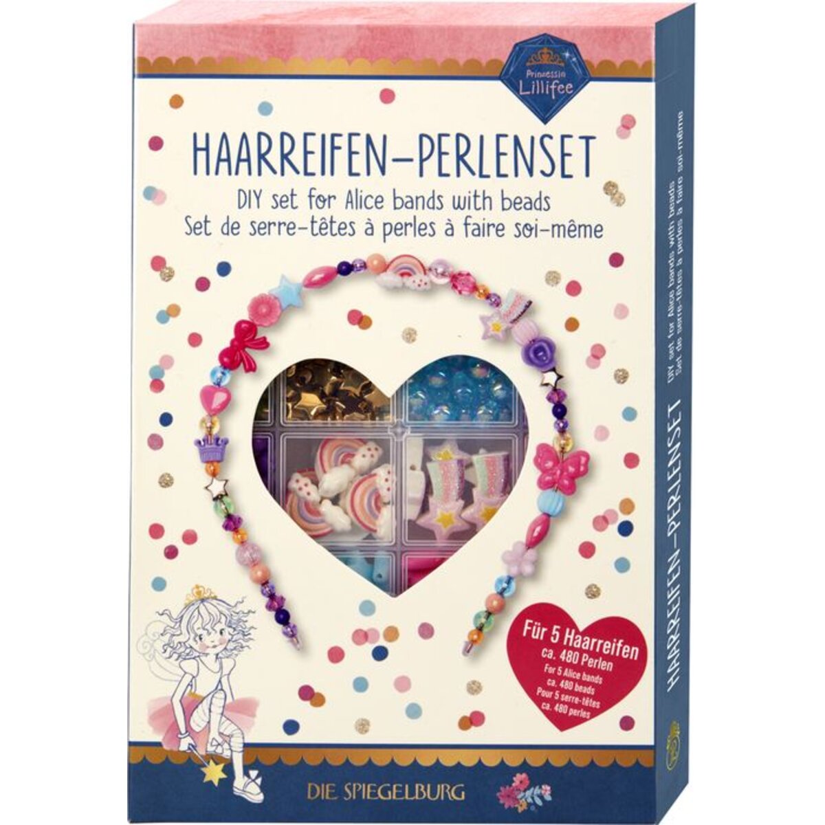 Die Spiegelburg Haarreifen-Perlenset - Prinzessin Lillifee
