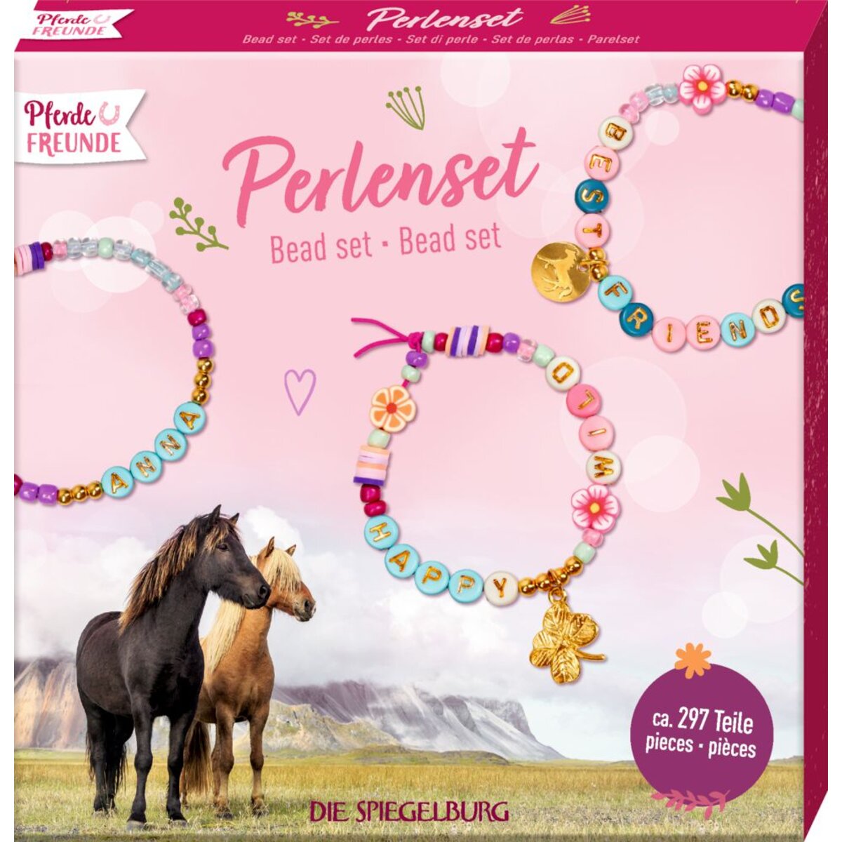 Die Spiegelburg Perlenset - Pferdefreunde
