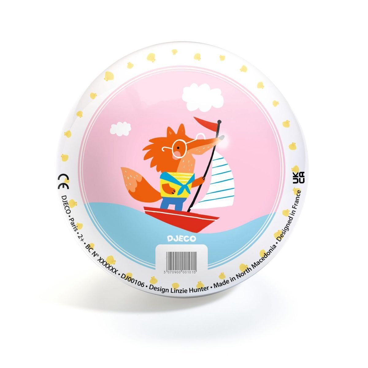 Djeco Spielball: Love Boat - 12 cm ø