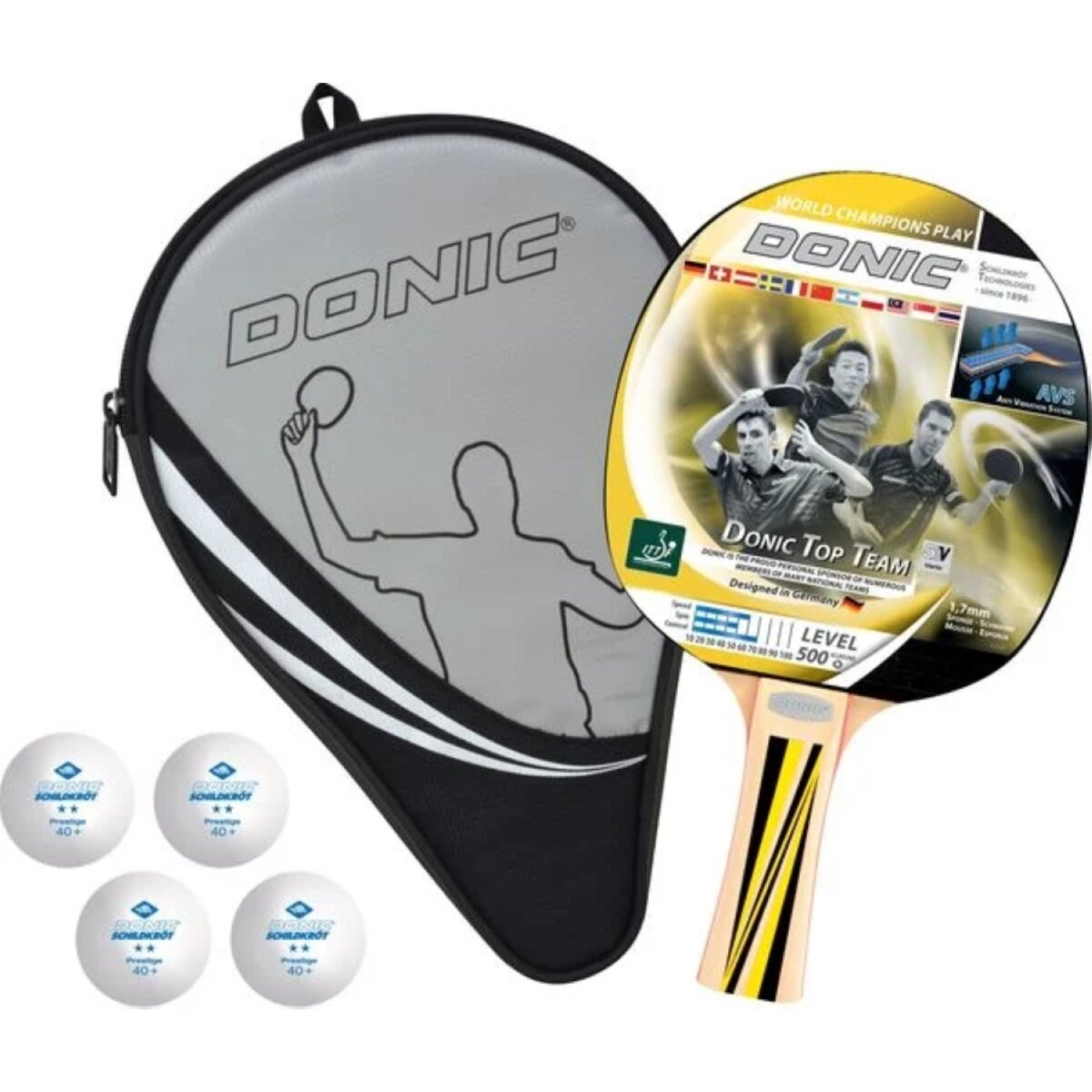 Donic-Schildkröt Tischtennis Set Top Team 500