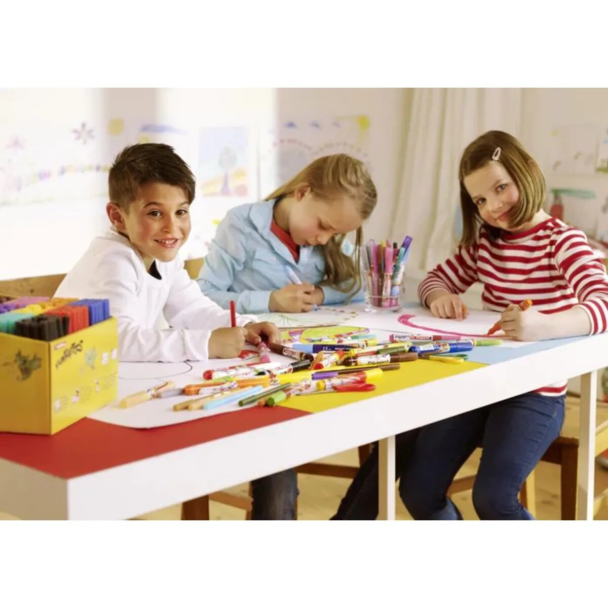 edding 13, Funtastic Magic fun Kinderfasermaler, 3 mm, 8 Stück