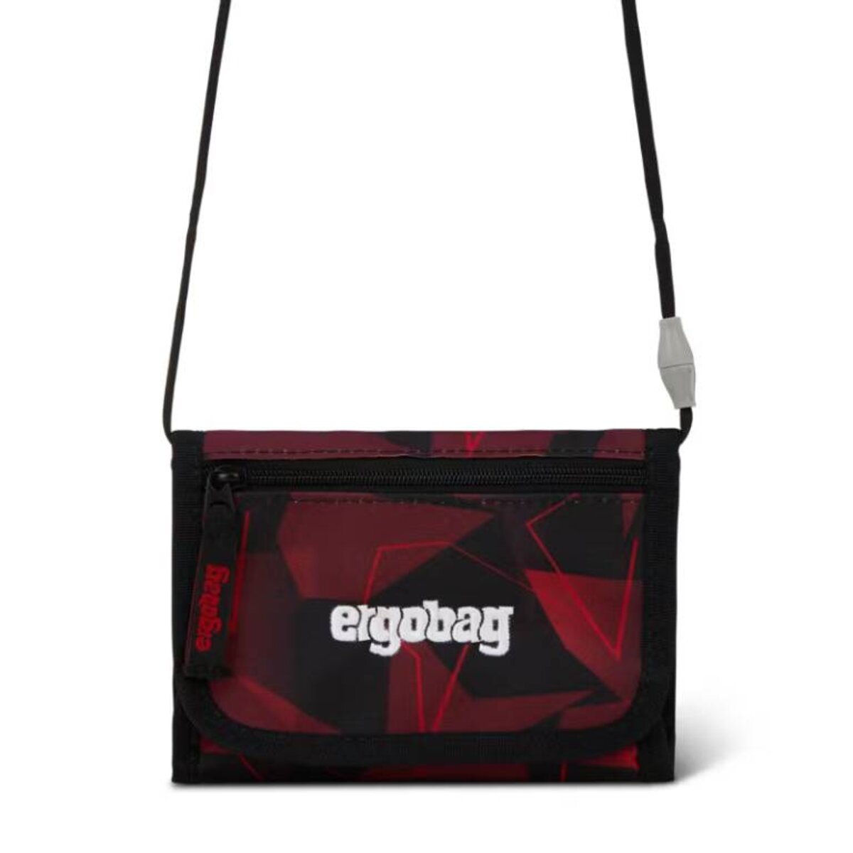 ergobag Brustbeutel Bärassic Garden schwarz rot 0,3 x 1 x 10 cm