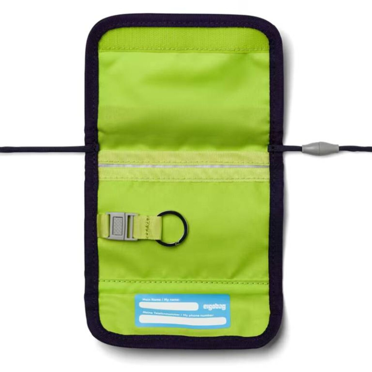 ergobag Brustbeutel SternguckBär Rosa Lila 0,3 x 1 x 10 cm 2025