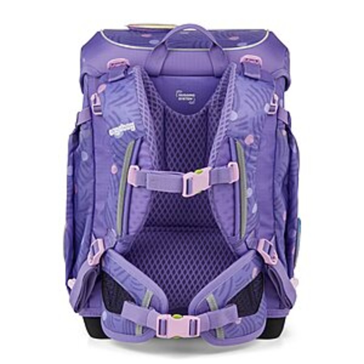 ergobag Cubo Light Schulrucksack-Set PonyBärparadies, 6-teilig