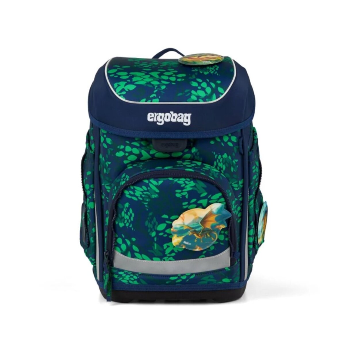 ergobag Cubo Schulrucksack-Set DrachenbezwingBär, 6-teilig