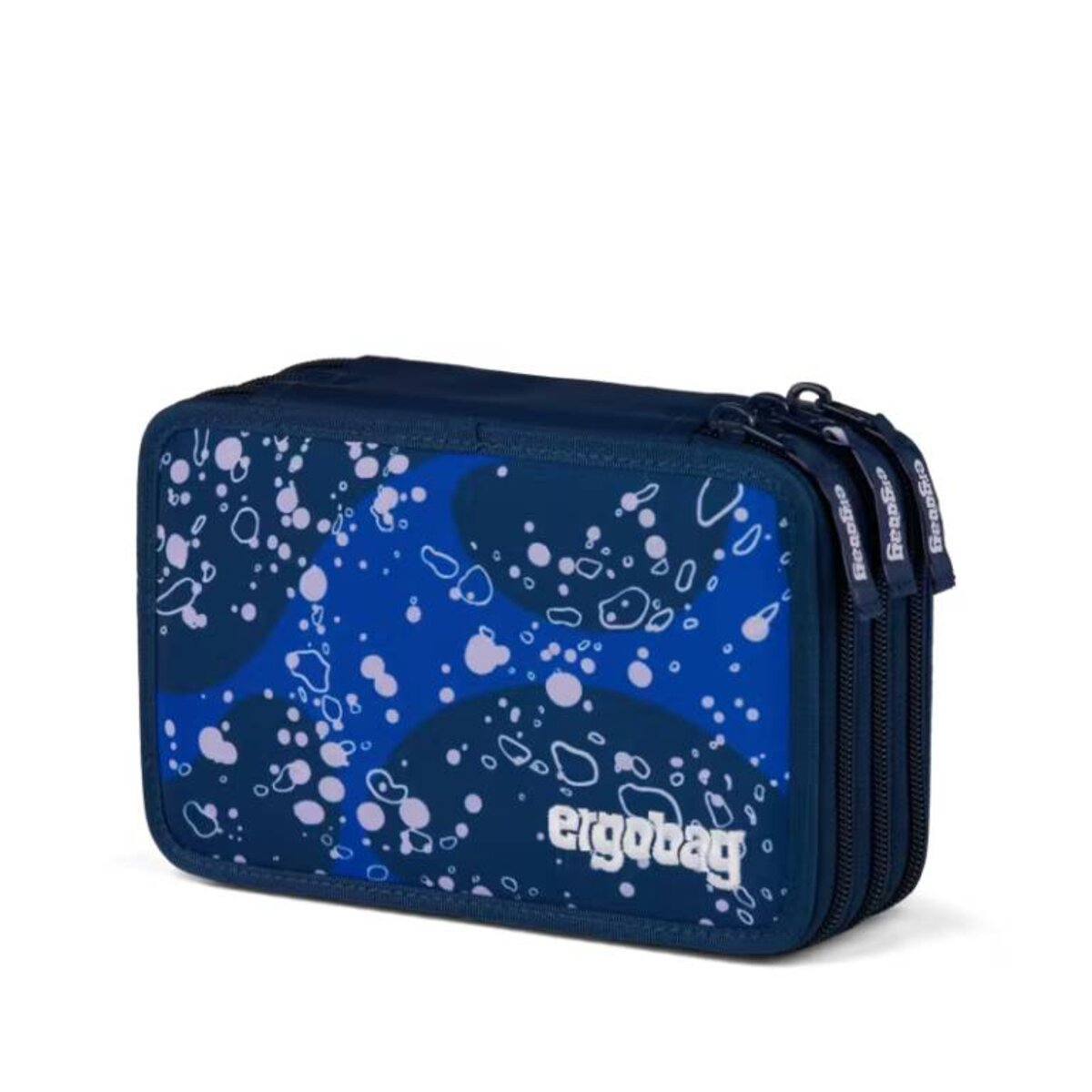 ergobag Maxi Mäppchen OzeanBärwohner blau 40-teilig 20 x 6,5 x 13.5 cm