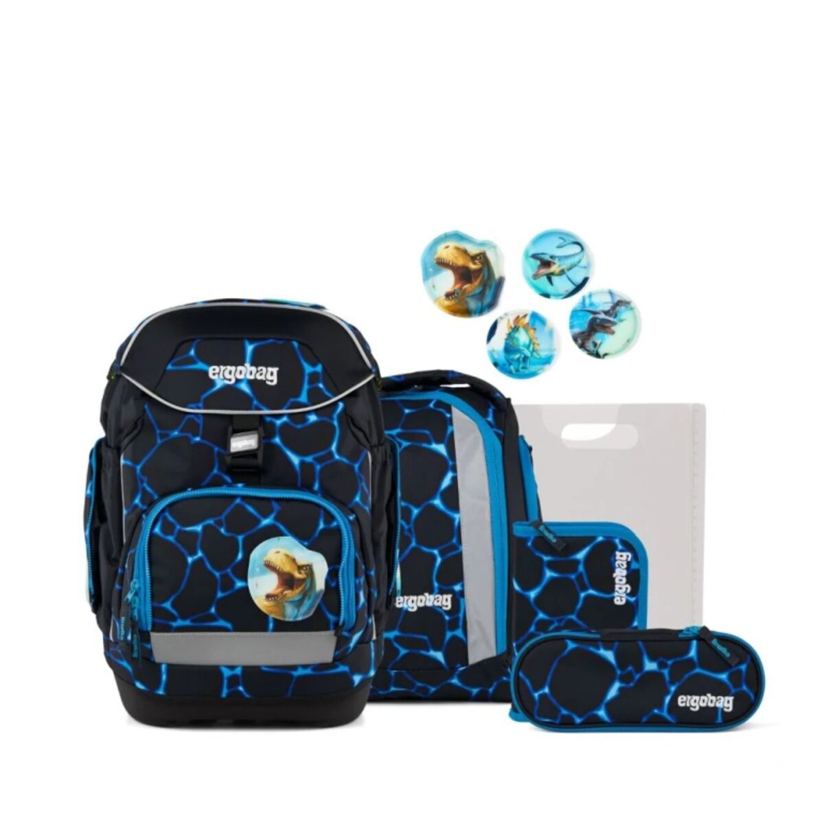 ergobag Pack Schulranzen-Set 5tlg. Bärassic Garden