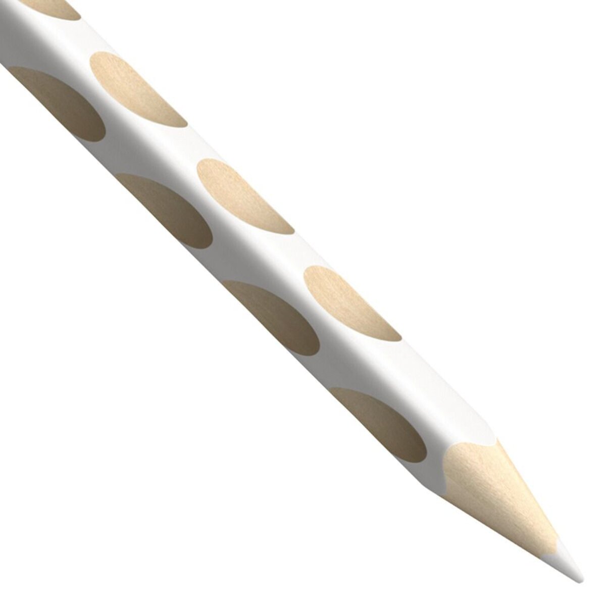 Ergonomischer Buntstift für Linkshänder - STABILO EASYcolors - Einzelstift - weiß