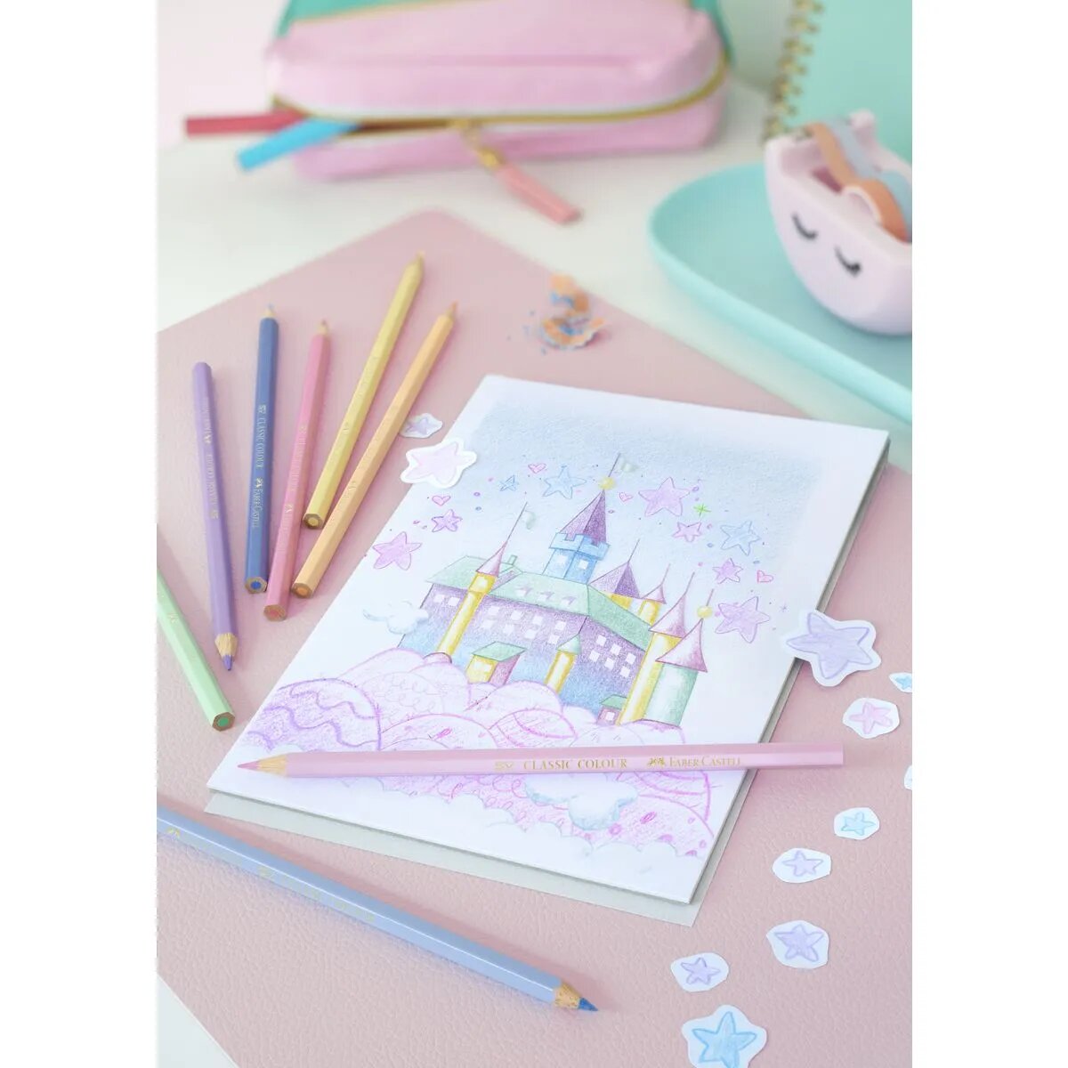 Faber-Castell Buntstift pastell 10er Kartonetui