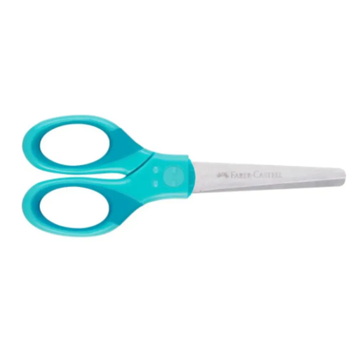 Faber-Castell Grip Schulschere mit Klingenschutz und Softgriffzone