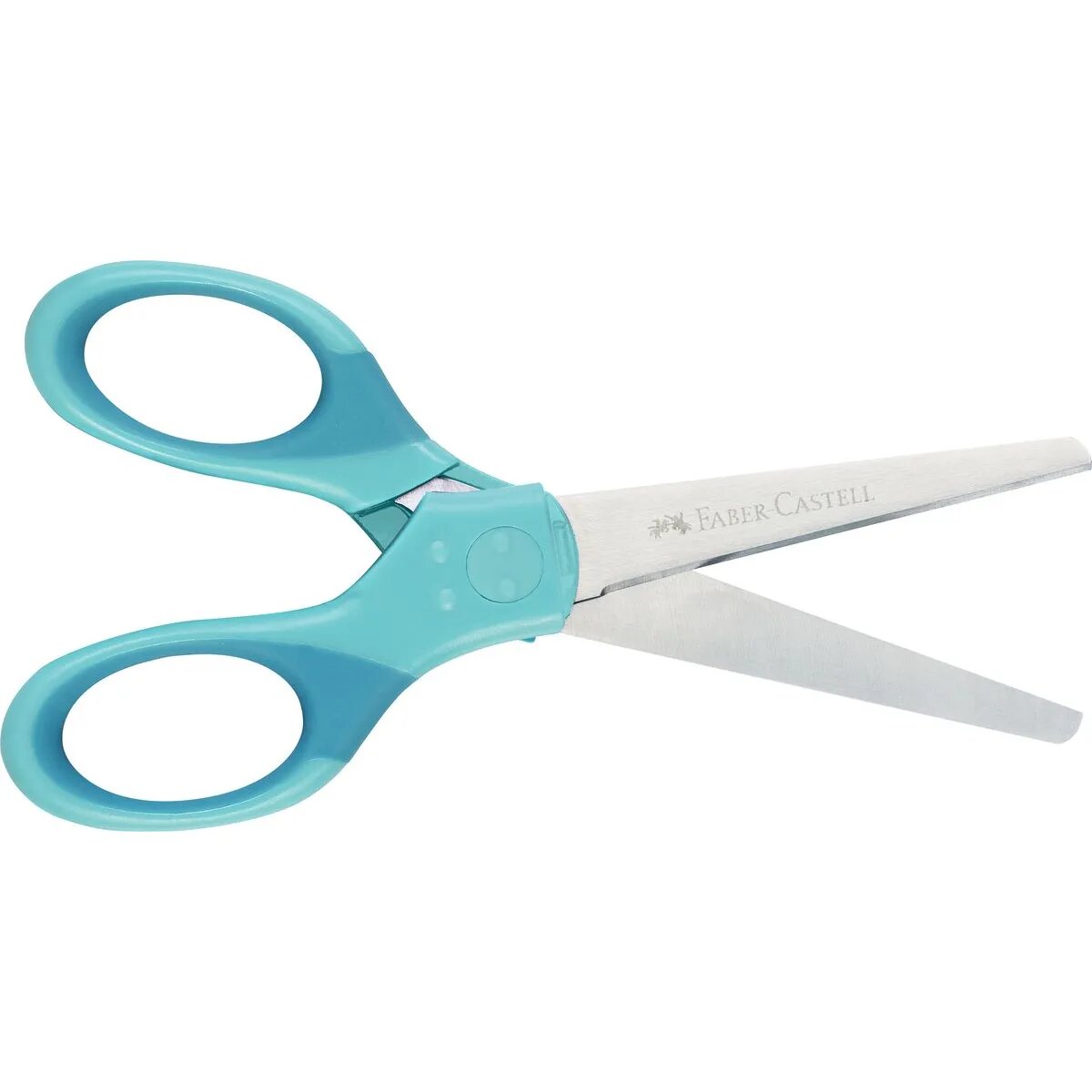 Faber-Castell Grip Schulschere mit Klingenschutz und Softgriffzone