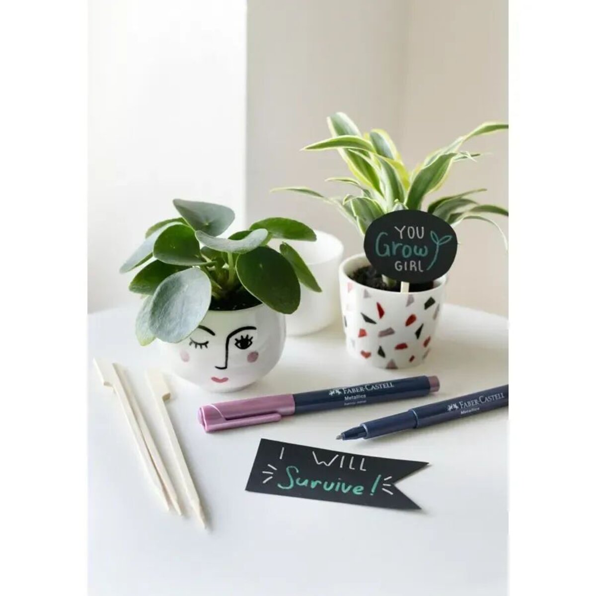 Faber-Castell Metallics Marker Farbe berry nice