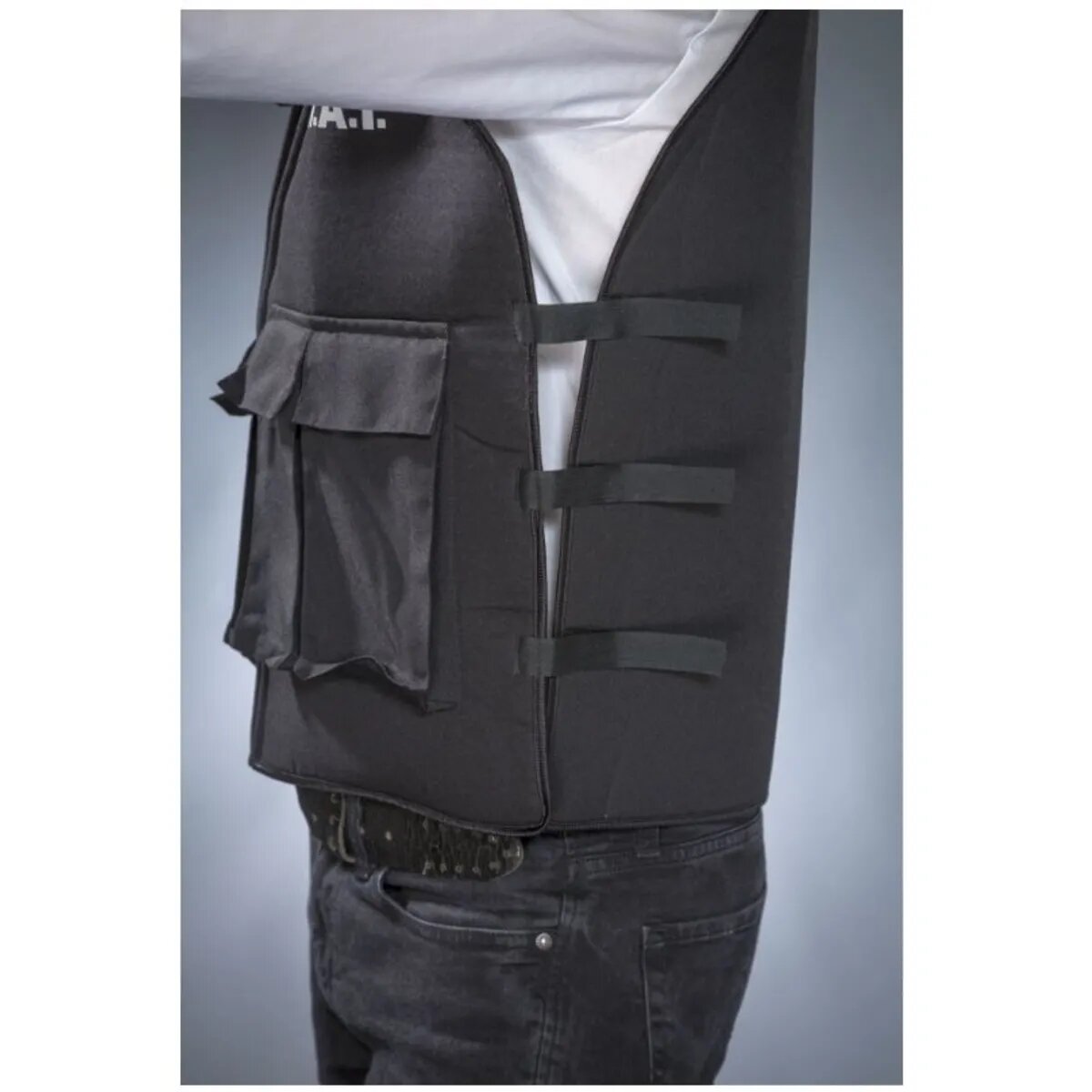 Festartikel Müller SWAT-Weste schwarz, Größe XXL