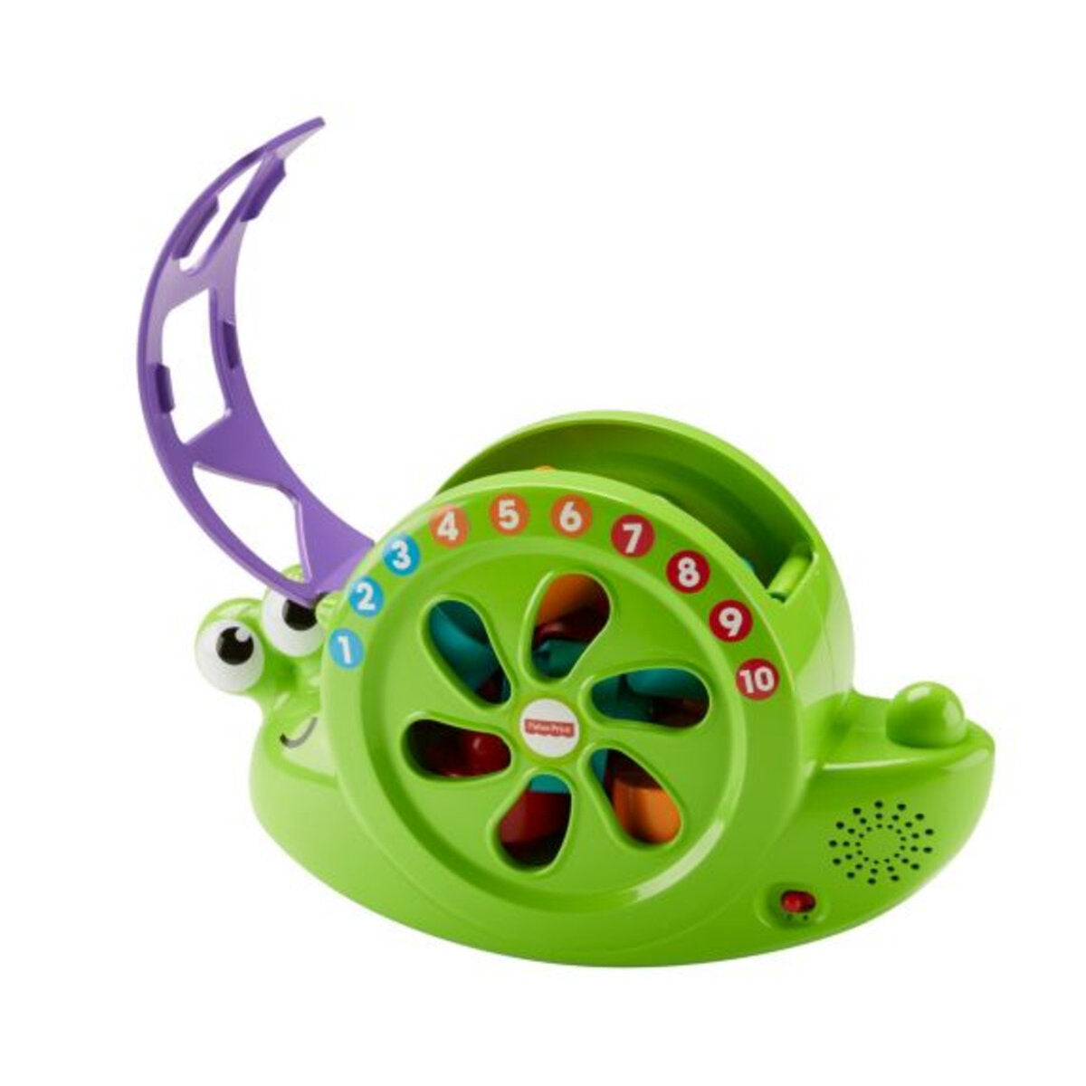 Fisher-Price Babys Musik Schnecke, Steckspielzeug, Stapelspiel