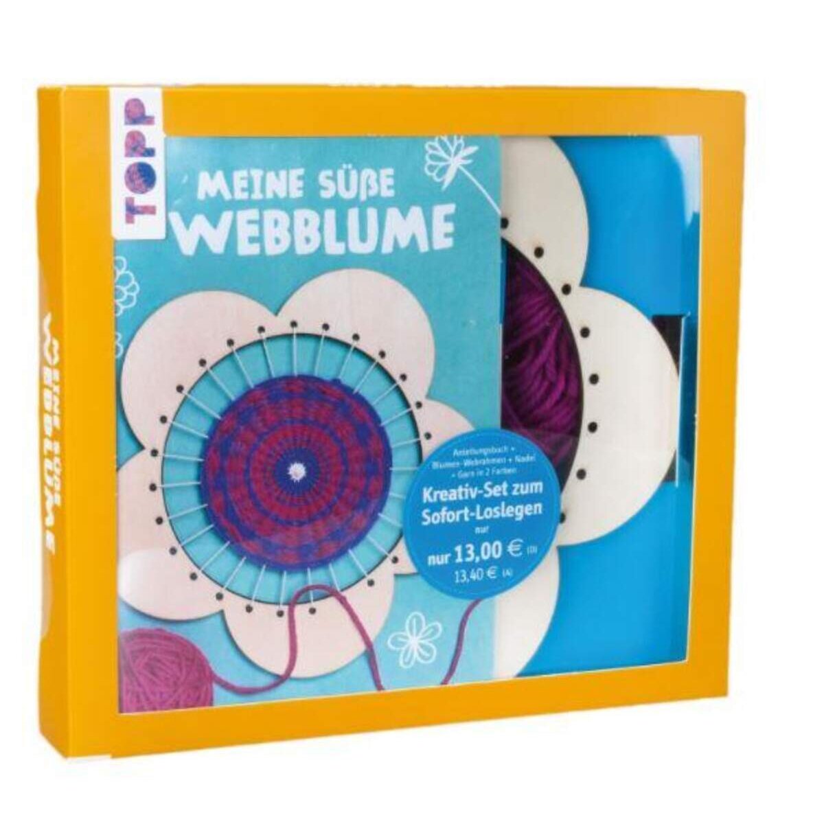 Frech Verlag Kreativ-Set Meine süße Webblume