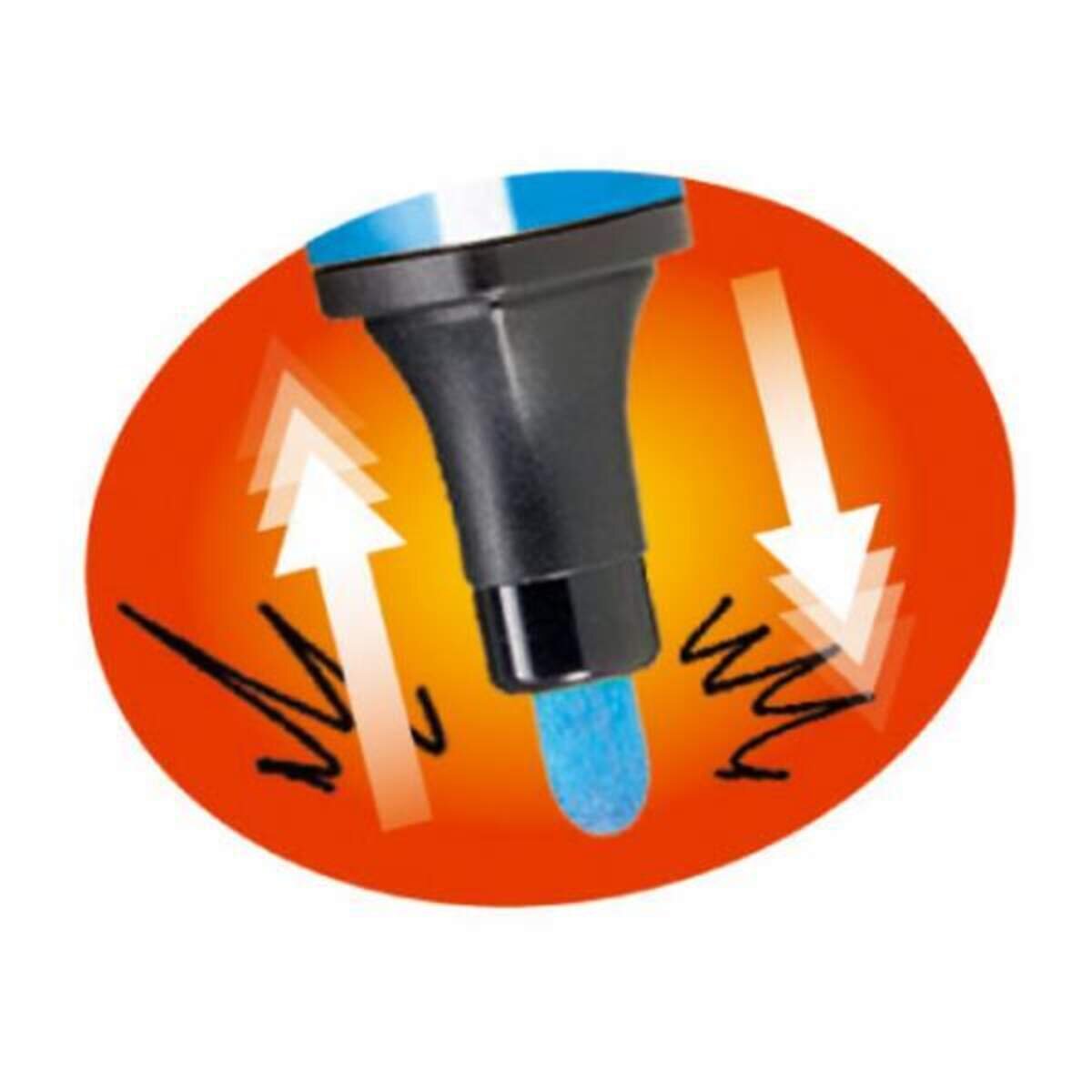 Gefederter Dreikant-Filzstift - STABILO Trio Scribbi - Einzelstift - hellgrün