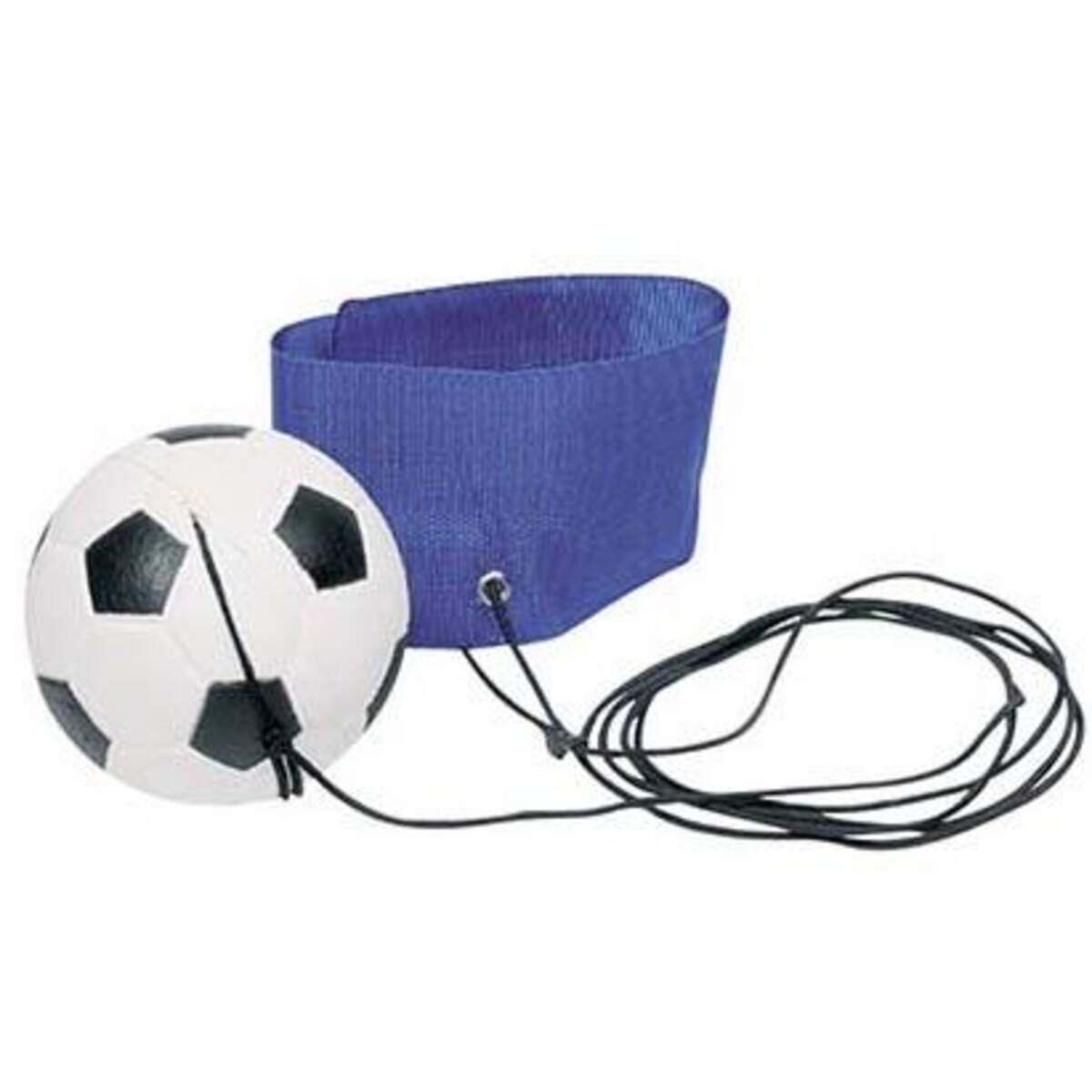 goki Fußball Returnball mit Handgelenkhalter und Gummischnur, sortiert