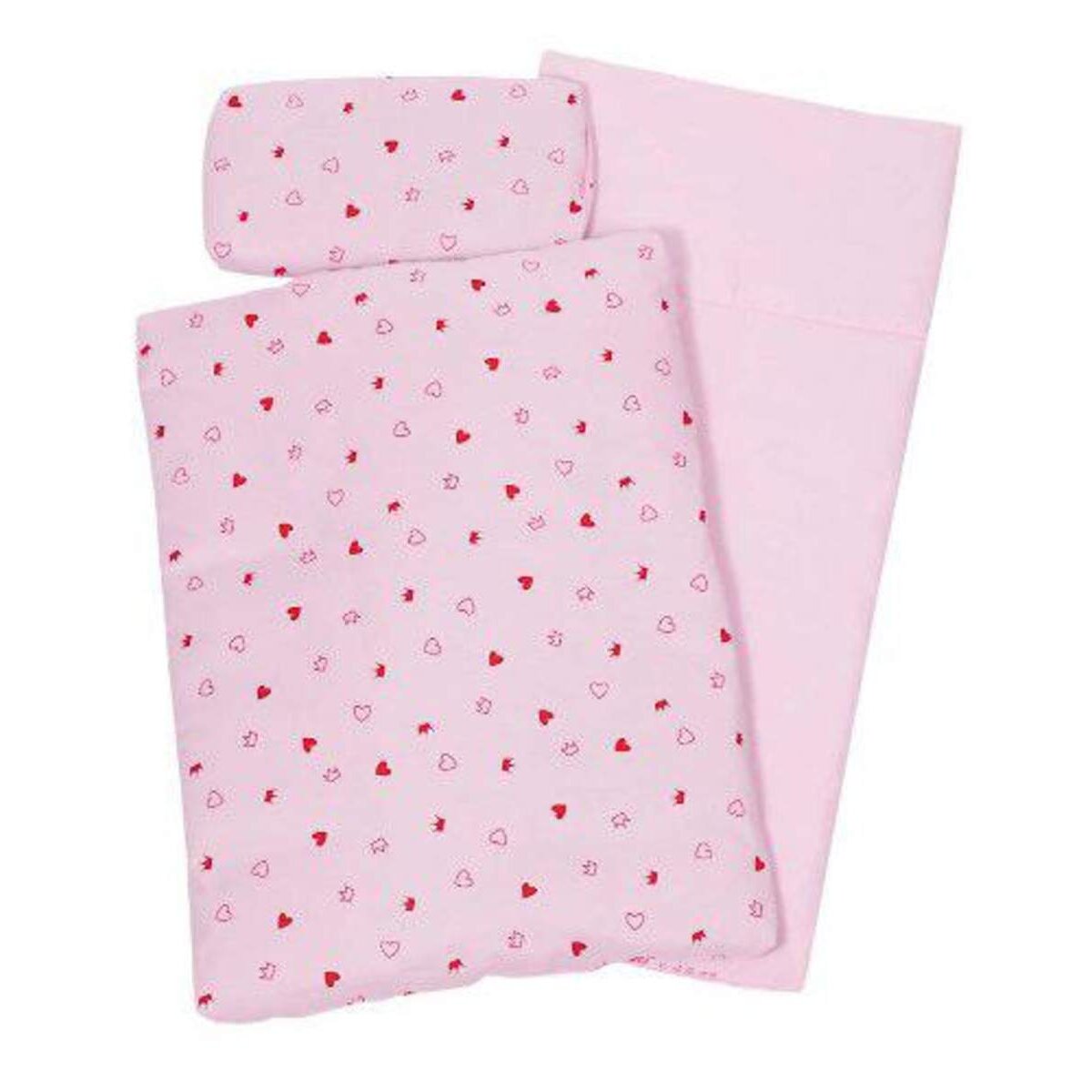 goki Puppenbettwäsche, 3 teilig