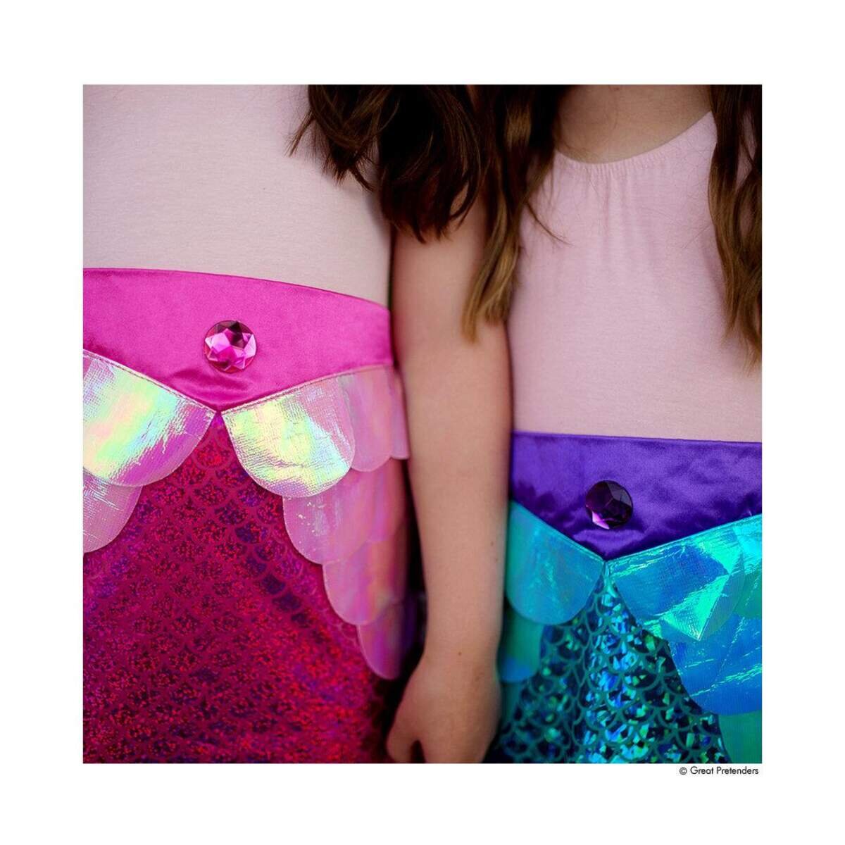 Great Pretenders Glitzer-Rock Set Meerjungfrau Pink