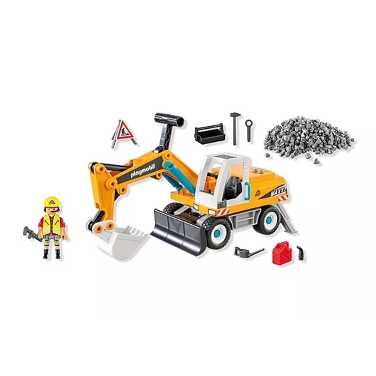PLAYMOBIL® 71749 Act!on Heros Großer Bagger