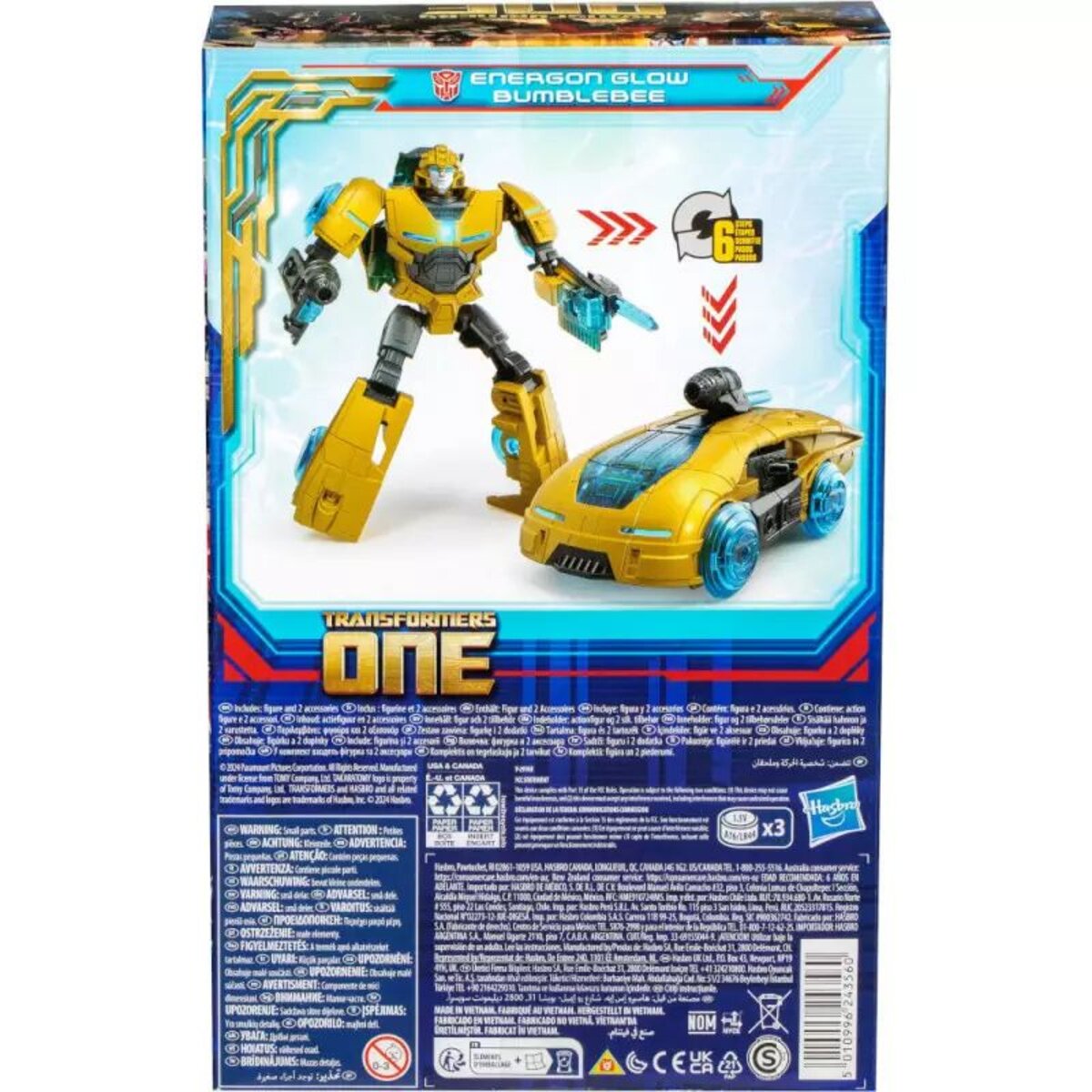 Hasbro Transformers 8 Power Glow Bumblebee (B-127)