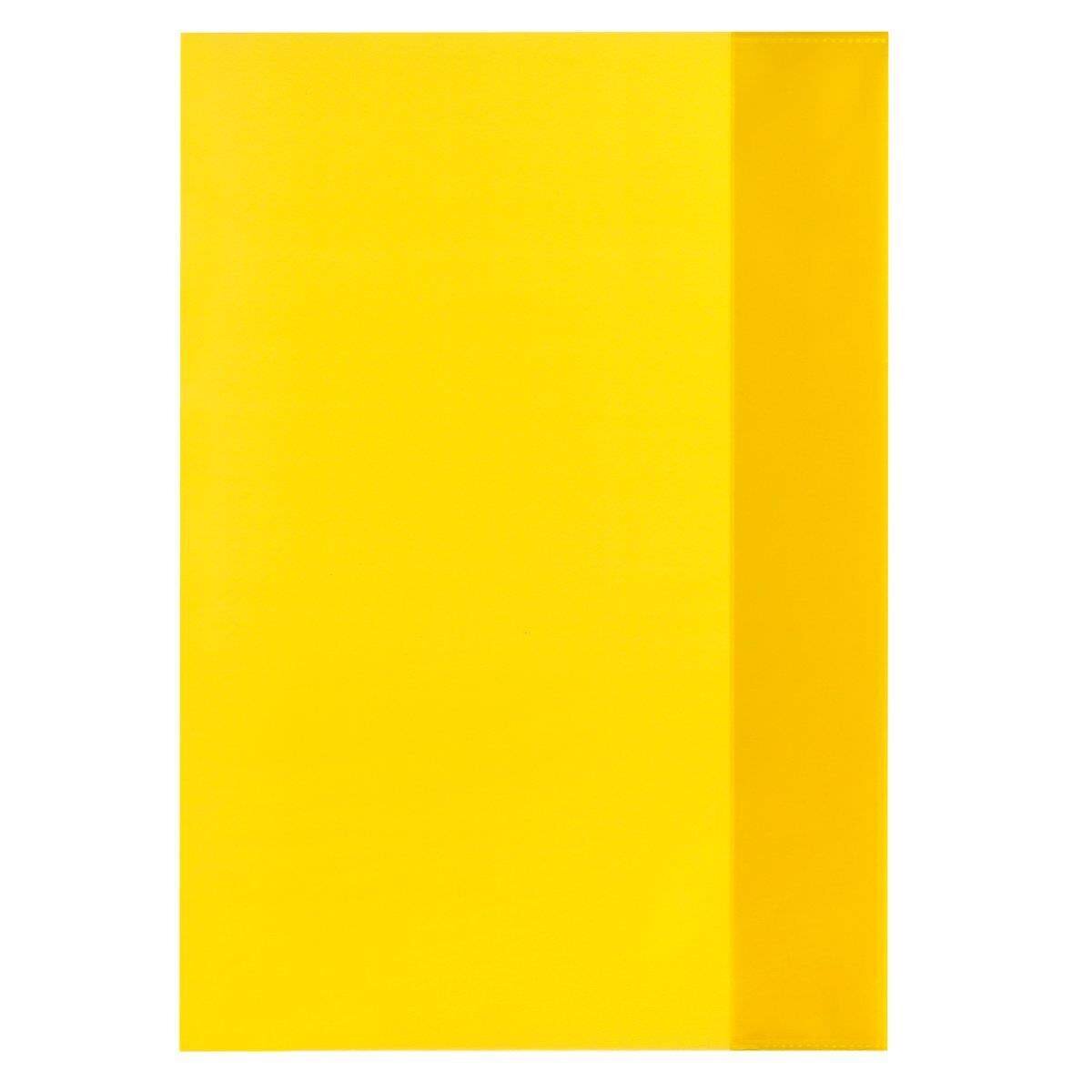 Herlitz Heftschoner DIN A4, PP, transparent-gelb