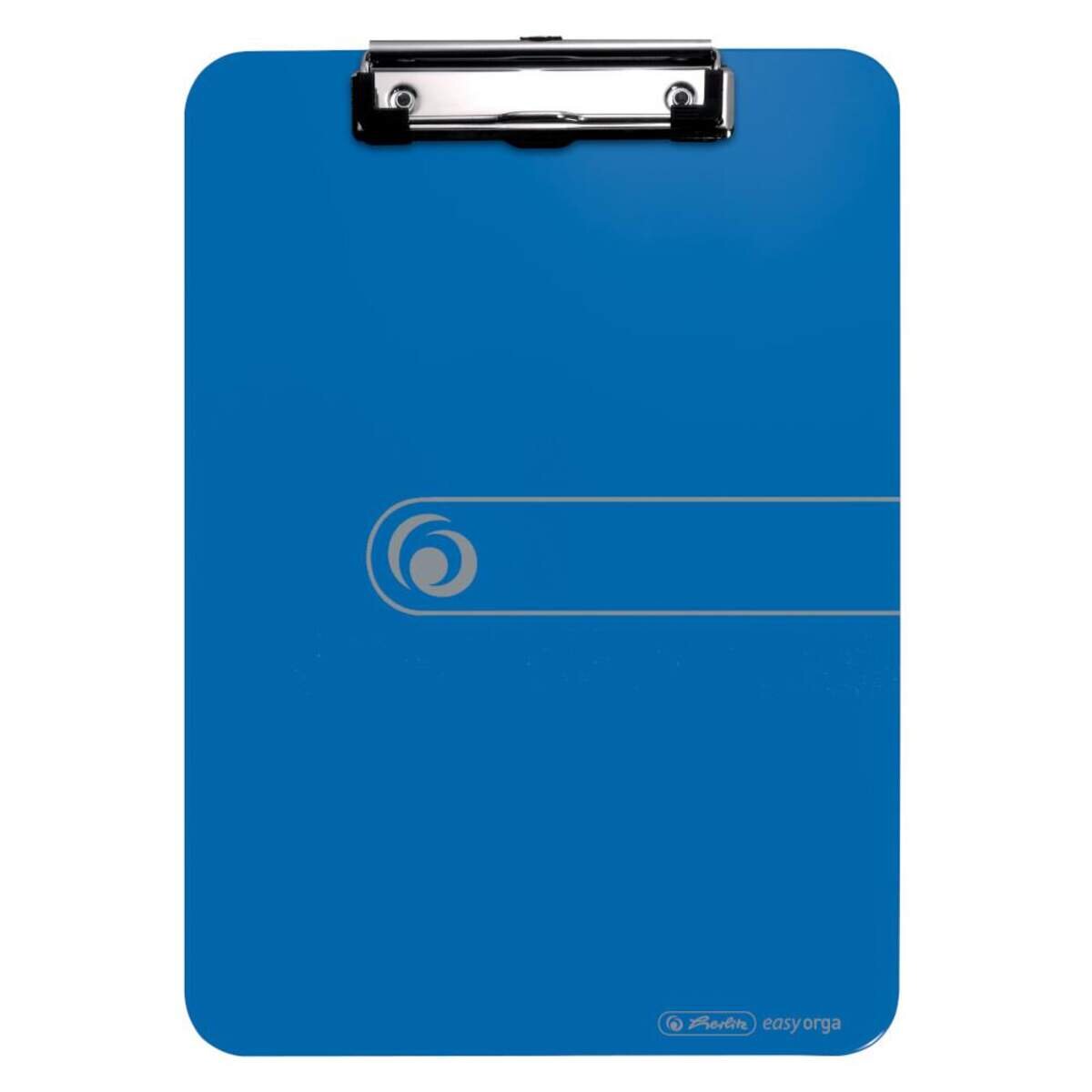 Herlitz Klemmbrett Polystyrol A4 opak blau