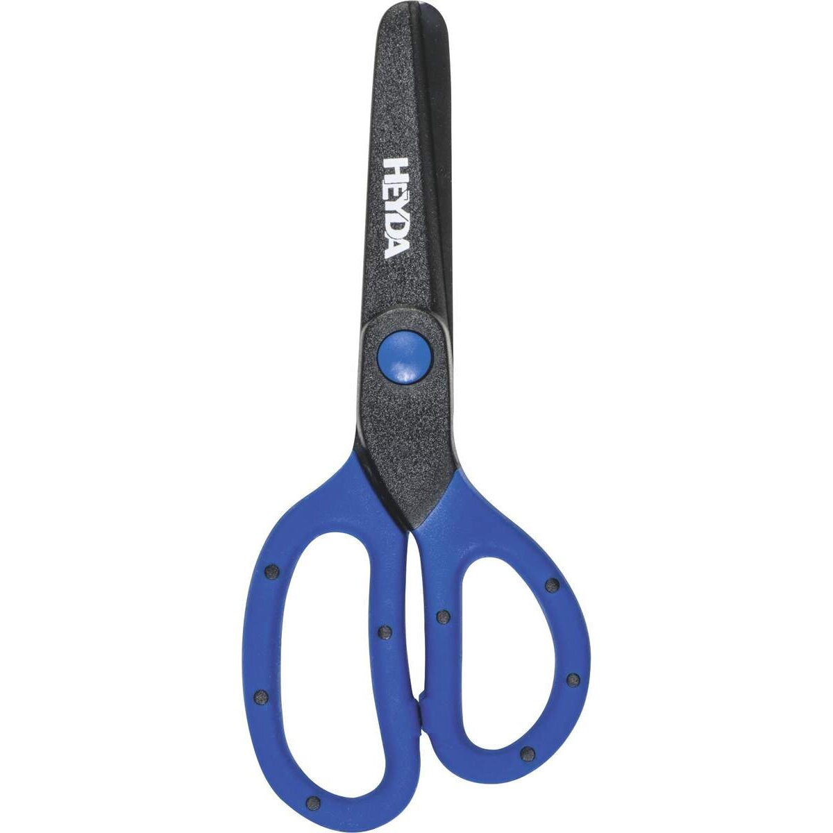 Heyda Sicherheitsschere 13 cm Grifffarbe: blau