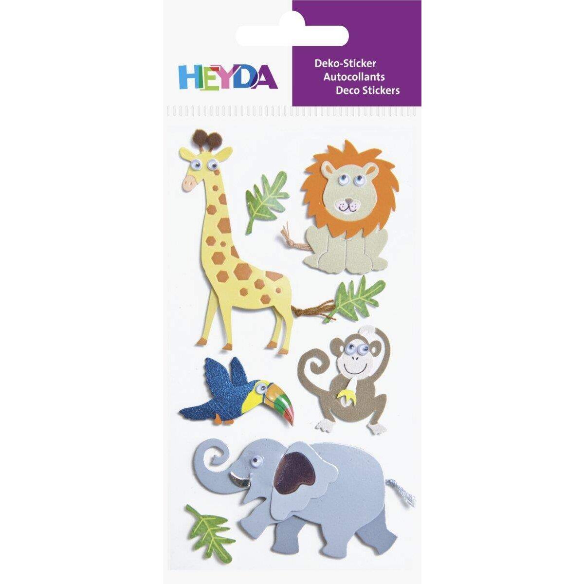 Heyda Sticker Mix Zootiere