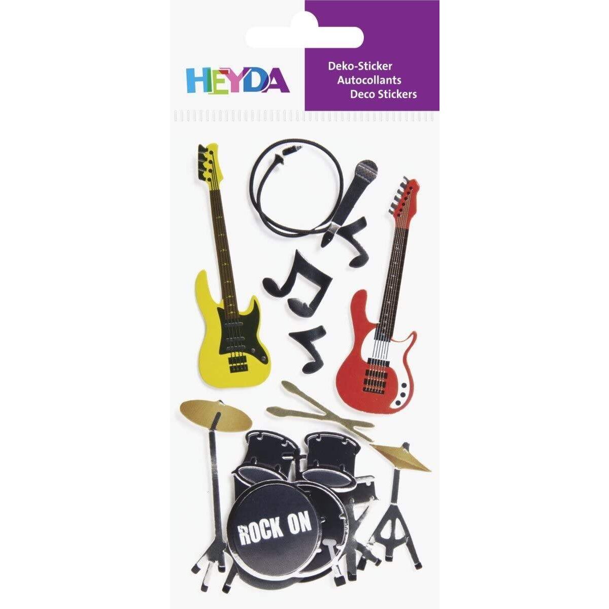 Heyda StickerMix Rock Band