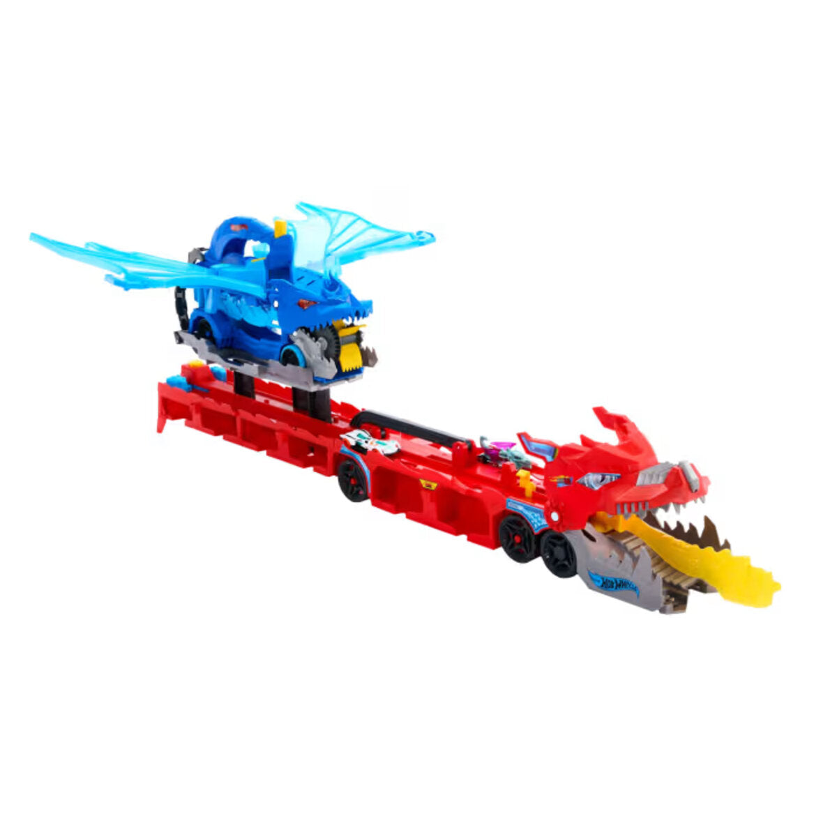 Hot Wheels City Ultimativer 2-in-1 Drachen Transporter