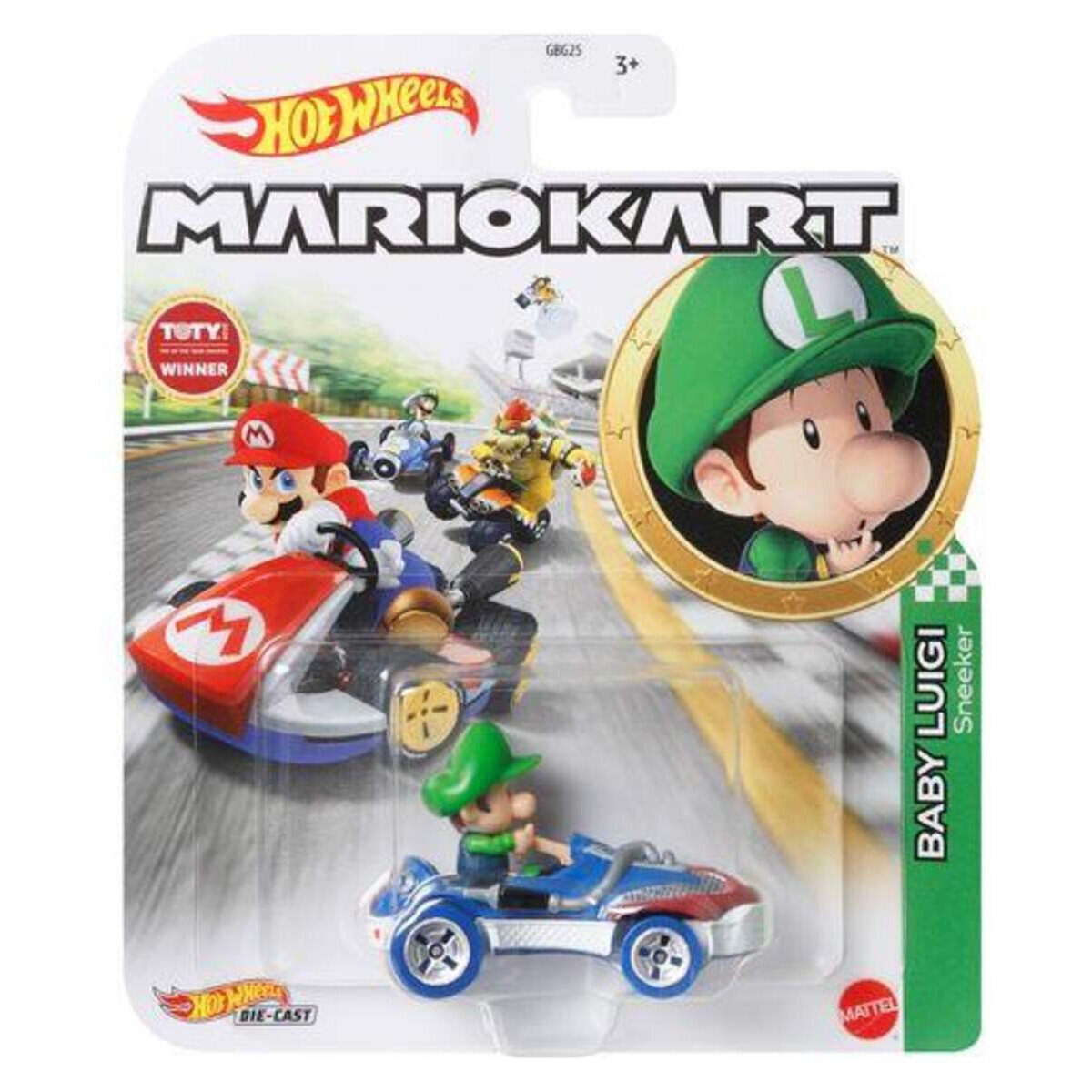 Hot Wheels Mario Baby Luigi