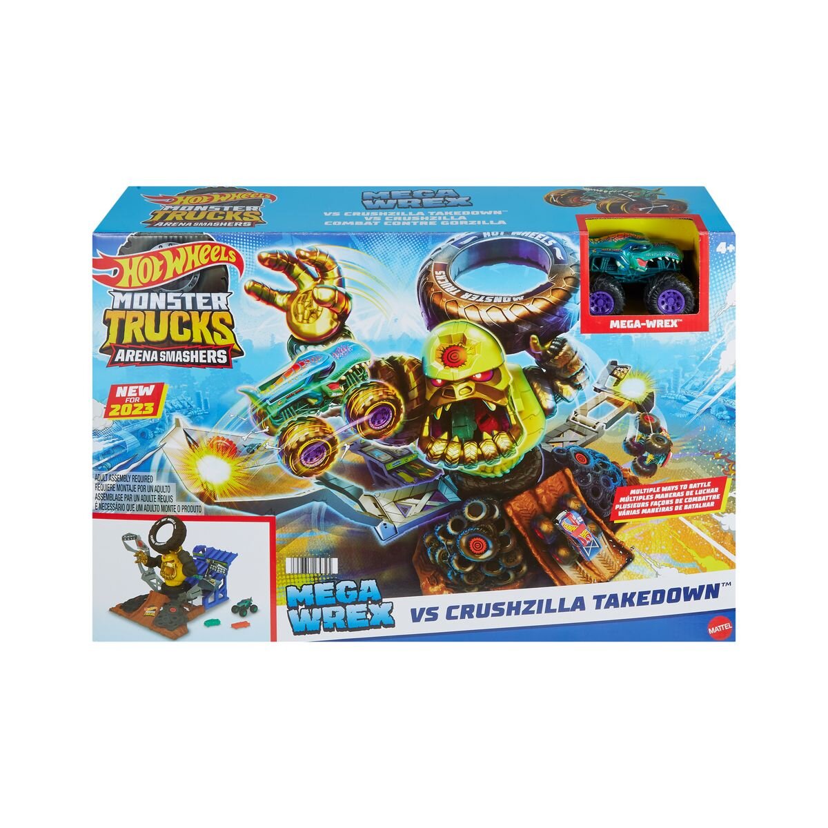 Hot Wheels Monster Trucks Arena World Championship: Mega Wrex v. Crushzilla