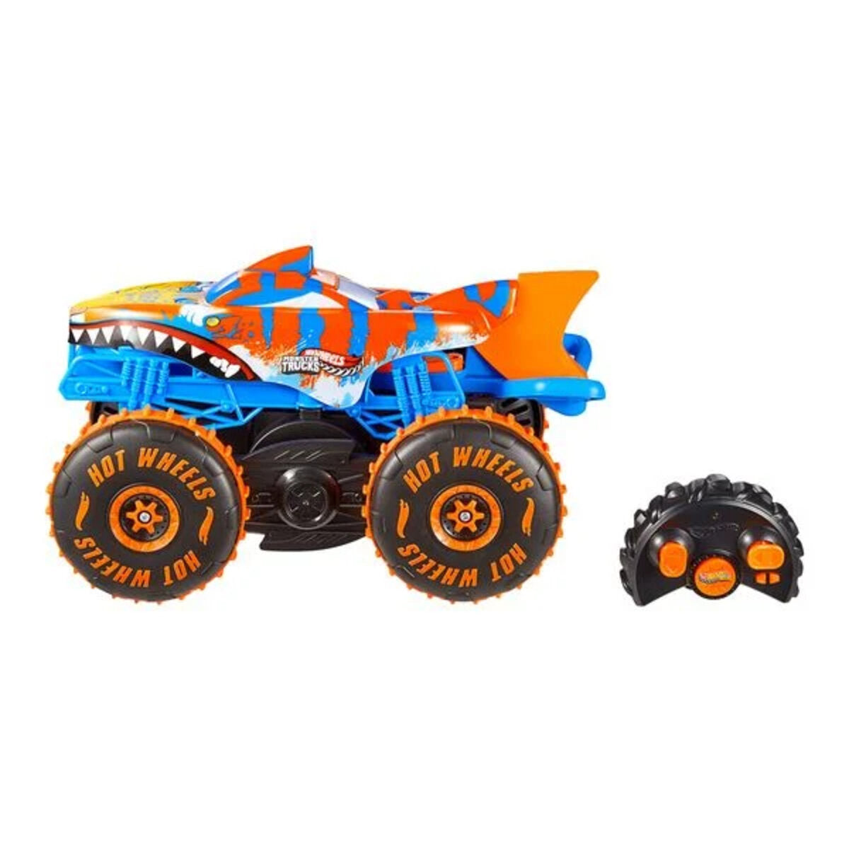 Hot Wheels Monster Trucks R/C Tiger Shark Climber 1:15