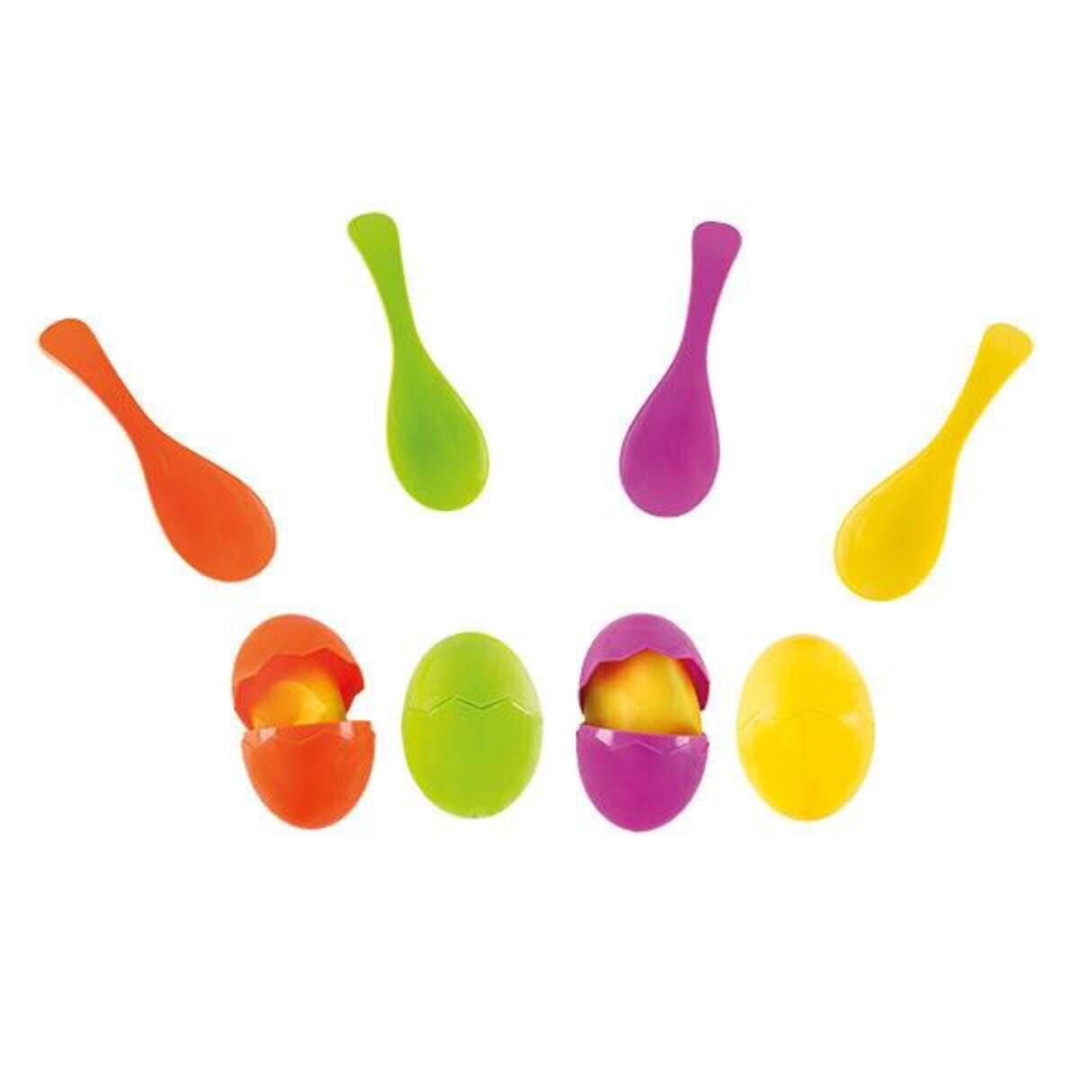 Idena Eierlaufspiel mit Eigelb-Sandsäcken