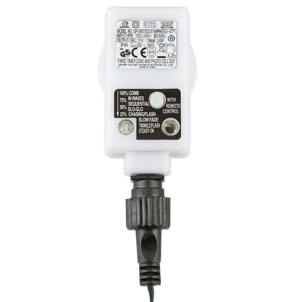 Idena Lichterkette NewTec 360 LED ww Lichtsensor