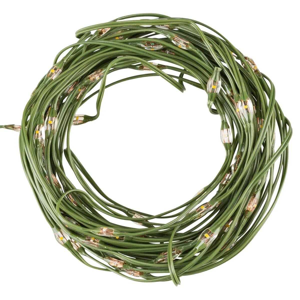 Idena Lichterkette NewTec, 80 Micro LED ww 8h Timer