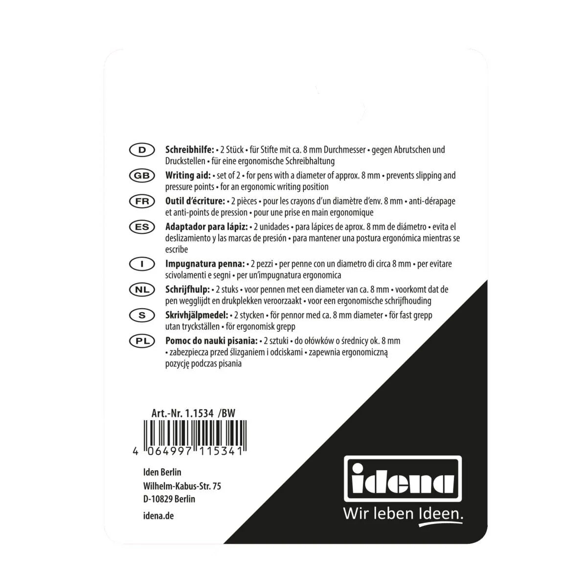 Idena 11534 Schreibhilfe 2er