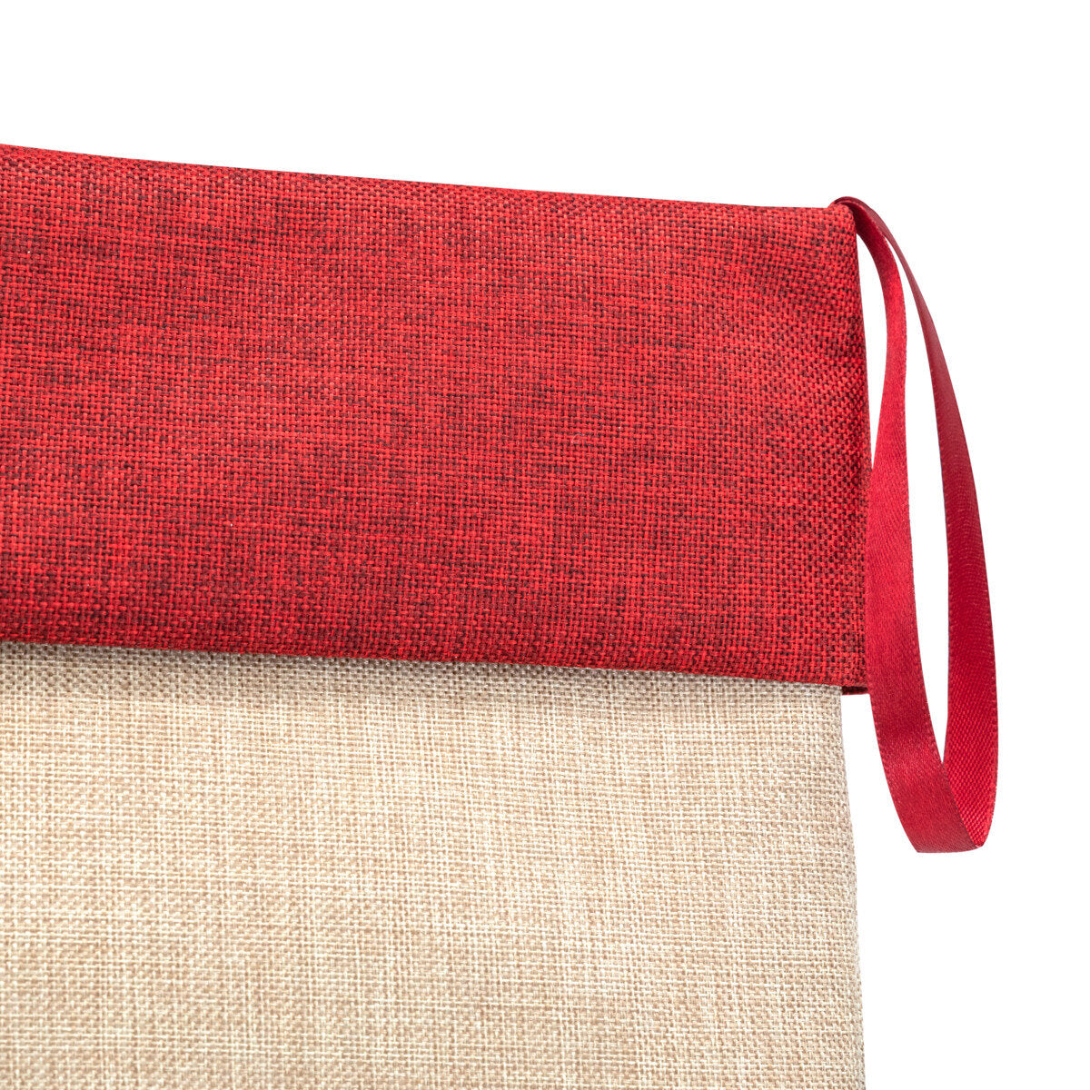 Idena Weihnachtsstrumpf Motiv Weihnachtsmann, ca. 31x46cm