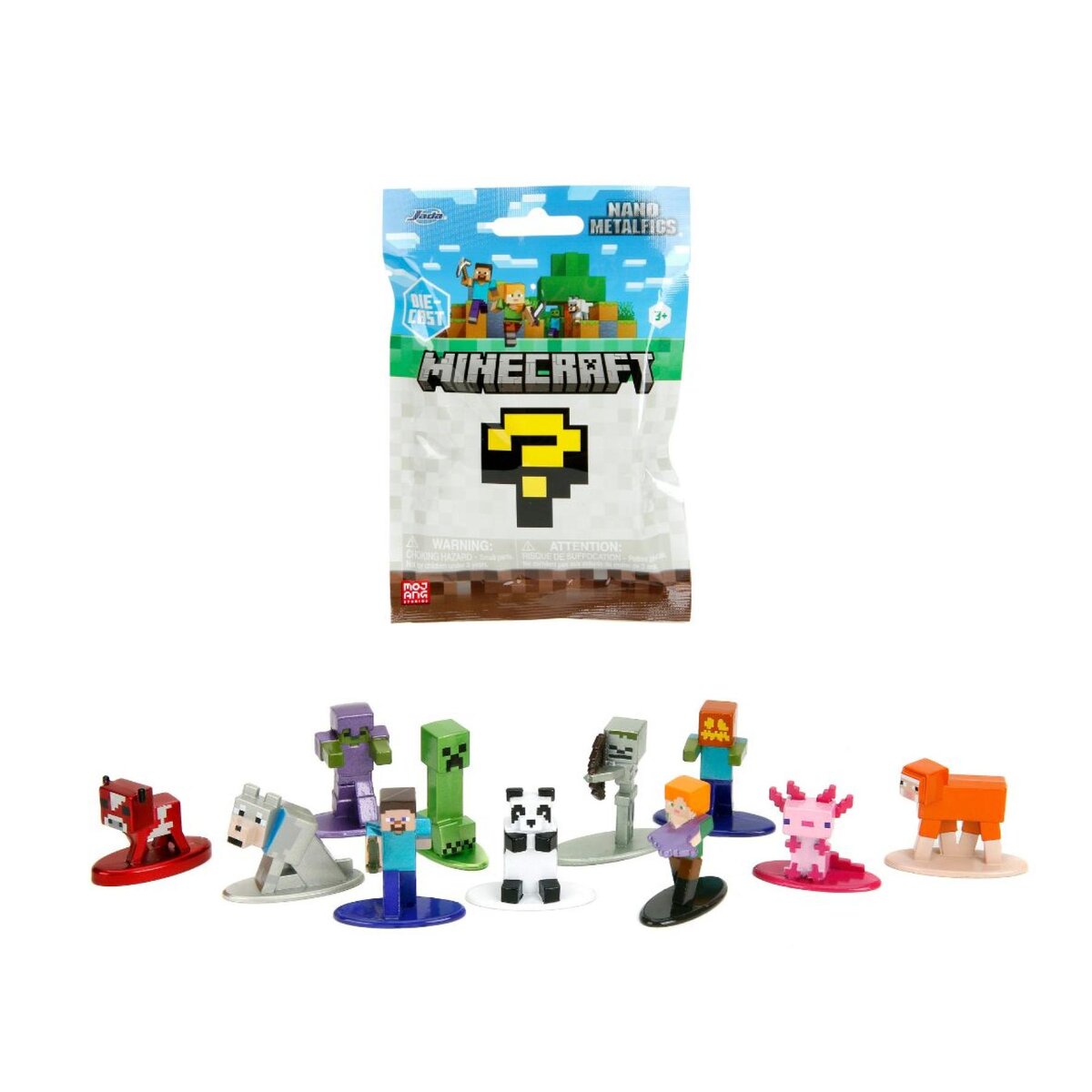 Jada Minecraft Blind Pack Nanofigs, 13-sort.