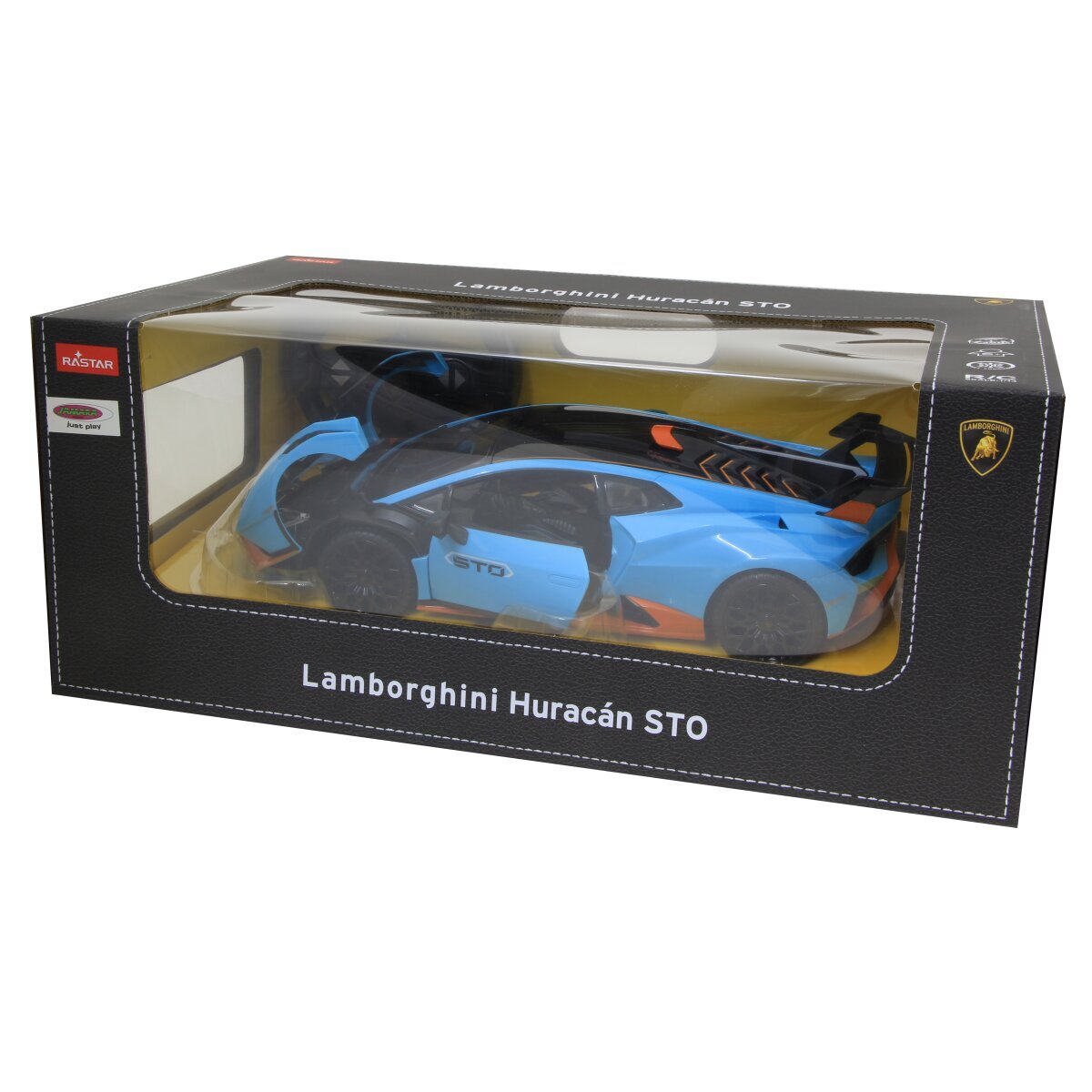 Jamara Lamborghini Huracán STO blau 2,4GHz Tür manuell, 1:14