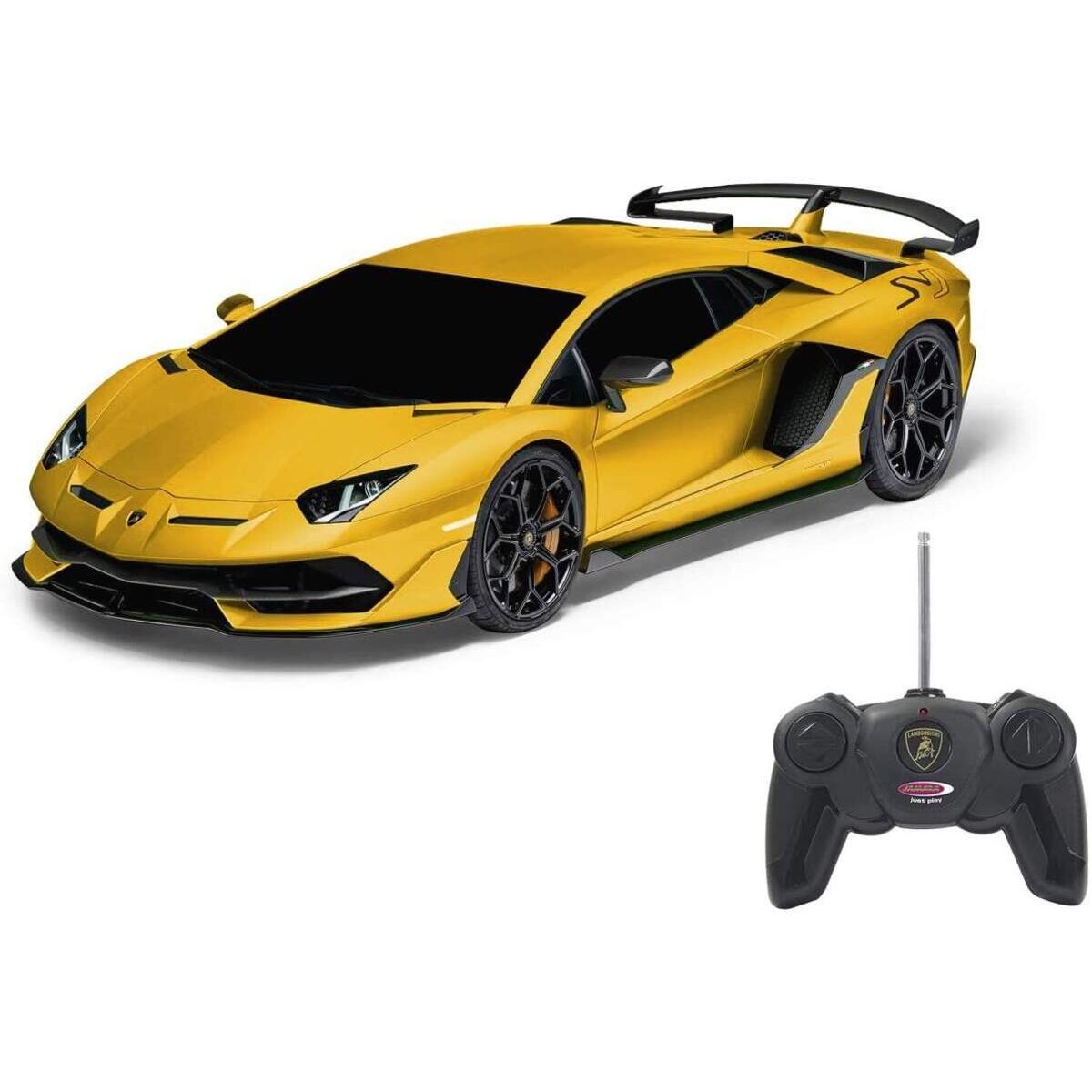 Jamara RC Lamborghini Aventador SVJ 1:24 gelb 40MHz-offiziell lizenziert