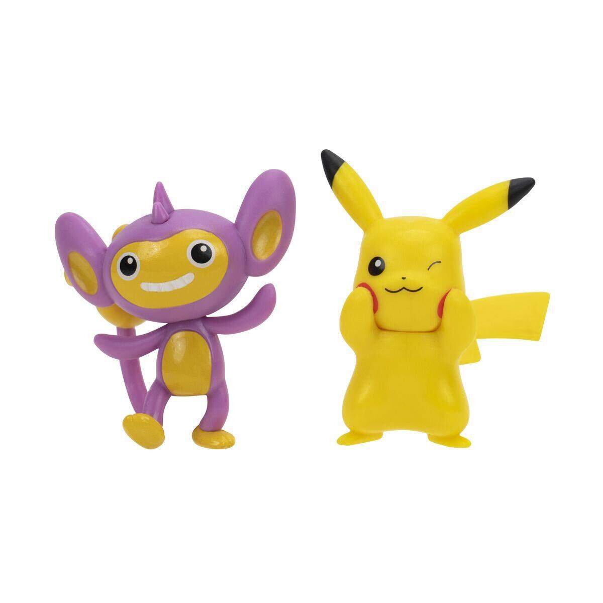 Jazwares Pokemon Battle Figurenset, 1 Packung, 5-fach sortiert