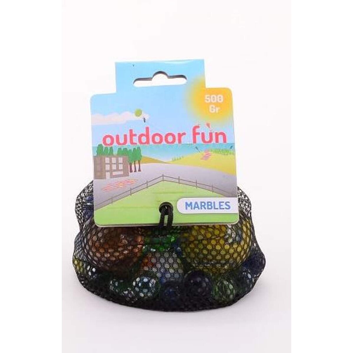Johntoy Outdoor Fun Murmeln im Netz 500 Gr.