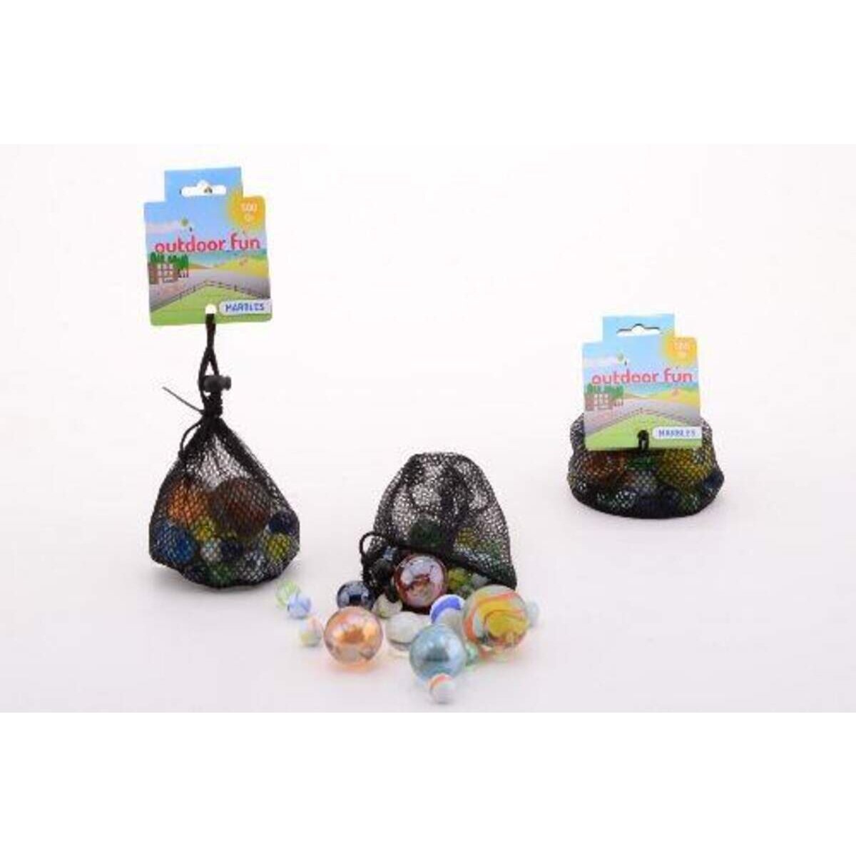 Johntoy Outdoor Fun Murmeln im Netz 500 Gr.